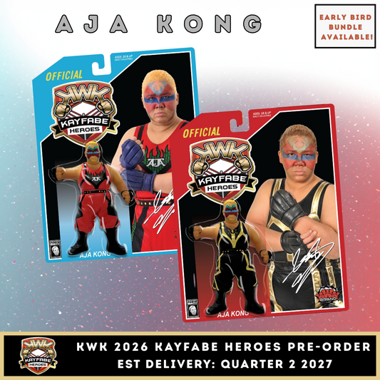 ***PRE-ORDER*** KWK 2026 Kayfabe Heroes Aja Kong