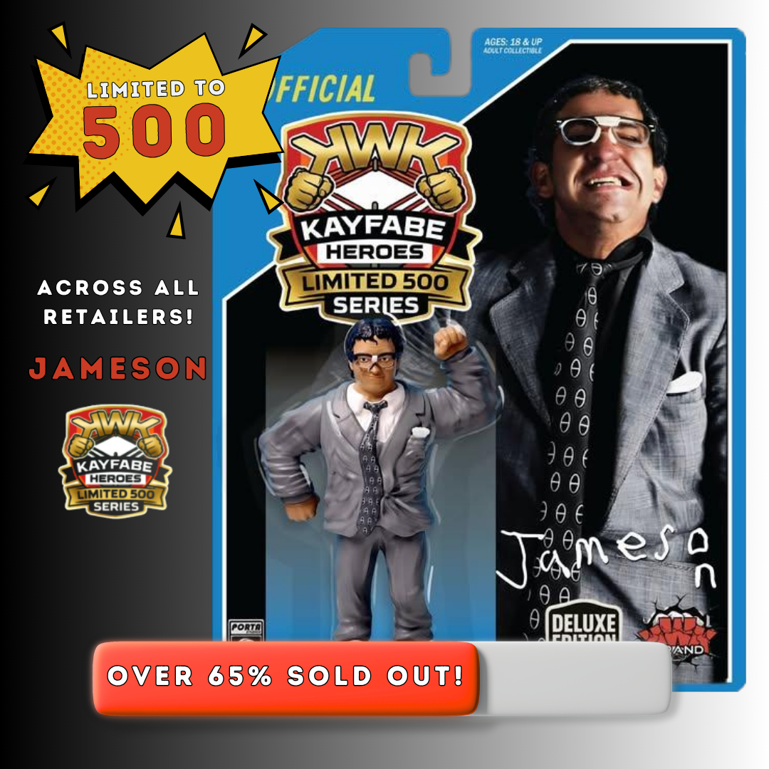 ***PRE-ORDER*** KWK 2026 Kayfabe Heroes Limited 500 Series Jameson