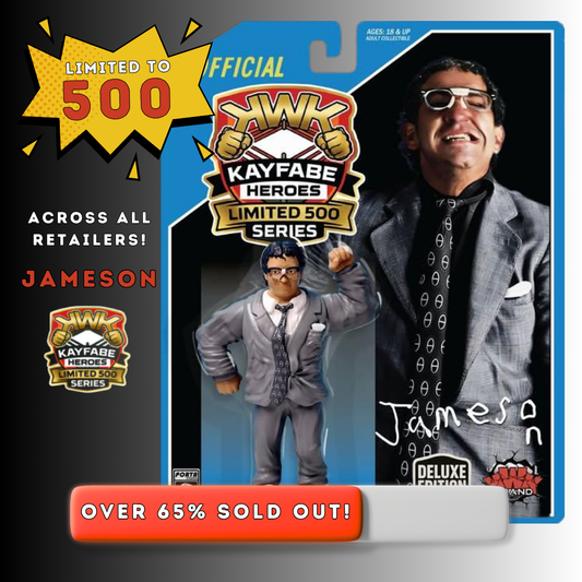 ***PRE-ORDER*** KWK 2026 Kayfabe Heroes Limited 500 Series Jameson