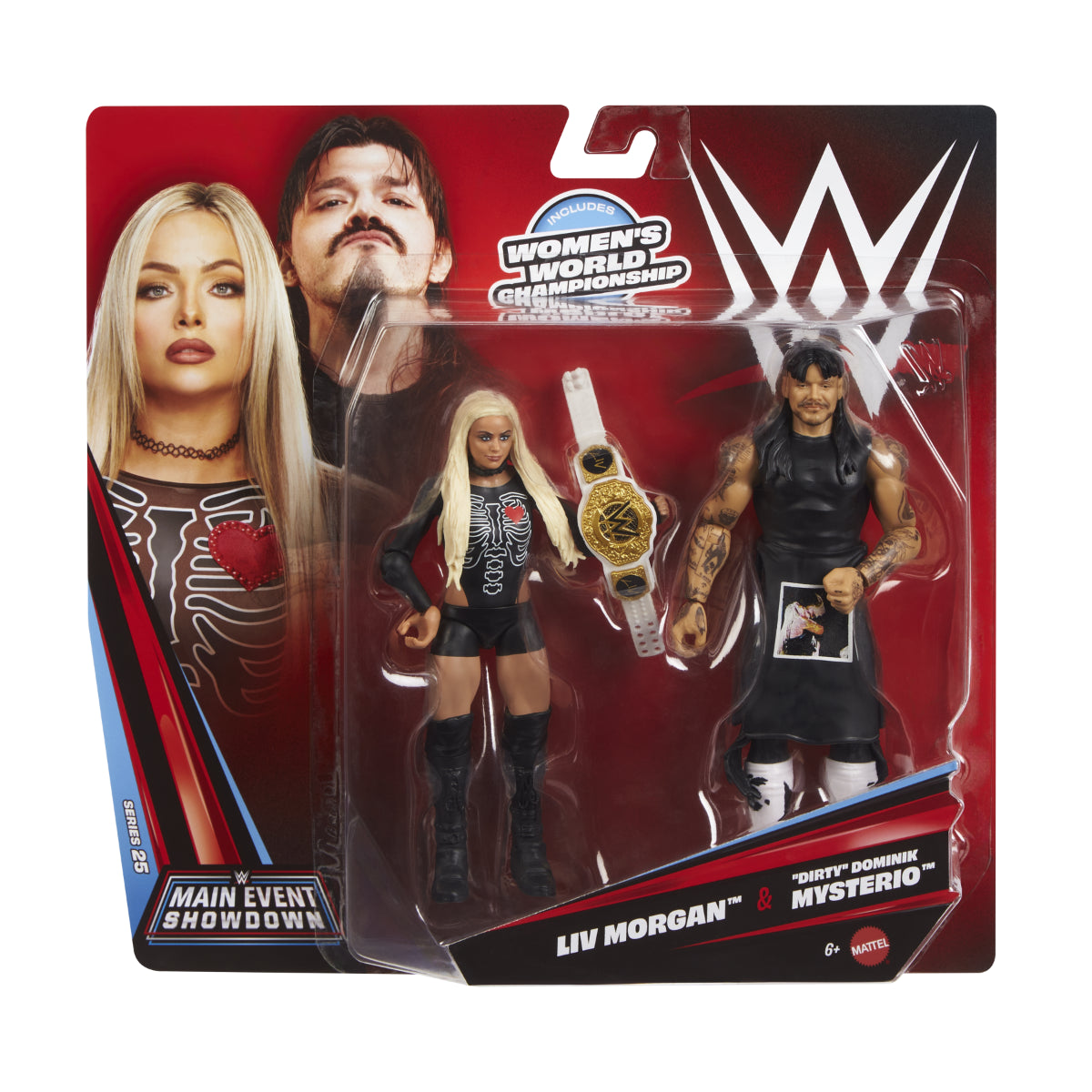 ***PRE-ORDER*** Main Event Showdown 25 - Set of 3 Jey Uso vs. Bron Breakker, The New Day (Kofi Kingston & Xavier Woods), & Liv Morgan & Dominik Mysterio