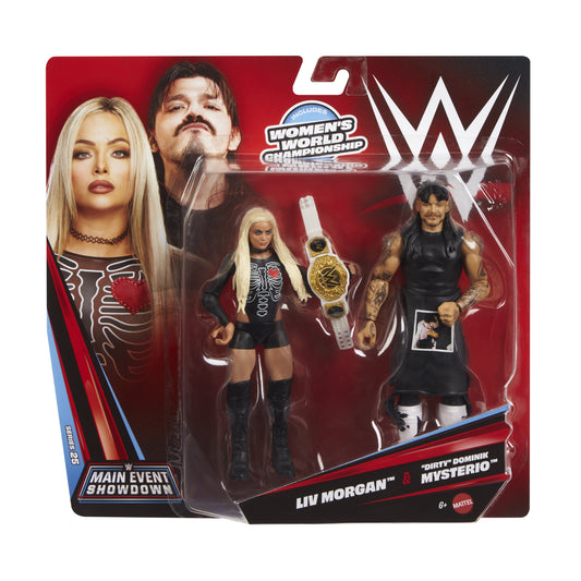 ***PRE-ORDER*** Main Event Showdown 25 Liv Morgan & Dominik Mysterio
