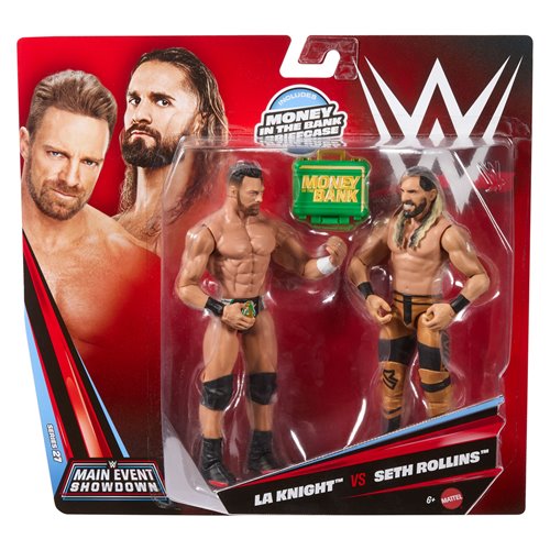 ***PRE-ORDER*** Main Event Showdown 27 - Set of 3 (Ethan Page vs. Ricky Saints, Jey Uso vs. Logan Paul, & Seth Rollins vs. LA Knight)