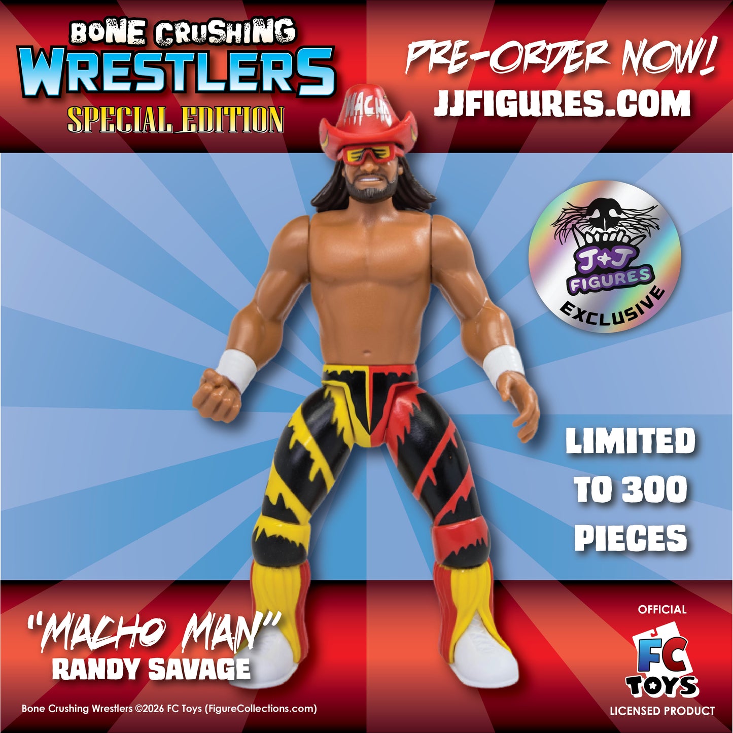 ***PRE-ORDER*** FC Bone Crushing Wrestlers 3 Macho Man Randy Savage