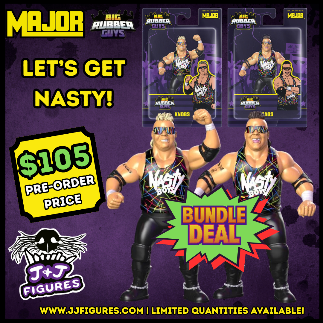 ***PRE-ORDER*** Major Big Rubber Guys 15 -  The Nasty Boys (Knobs & Sags)