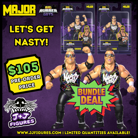 ***PRE-ORDER*** Major Big Rubber Guys 15 -  The Nasty Boys (Knobs & Sags)