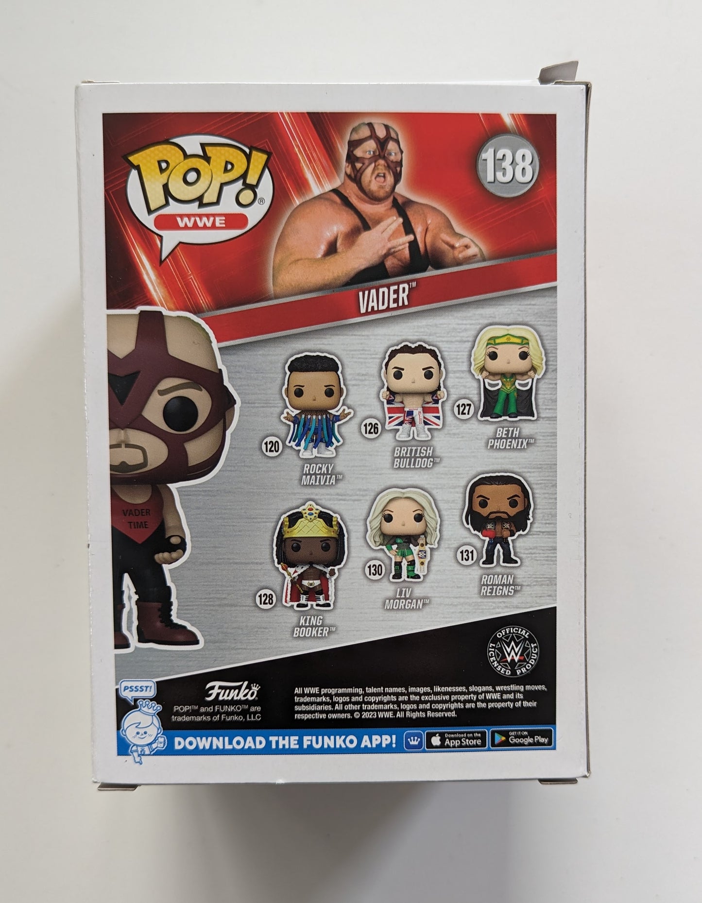 Funko Wrestling POP! Vader (#138)