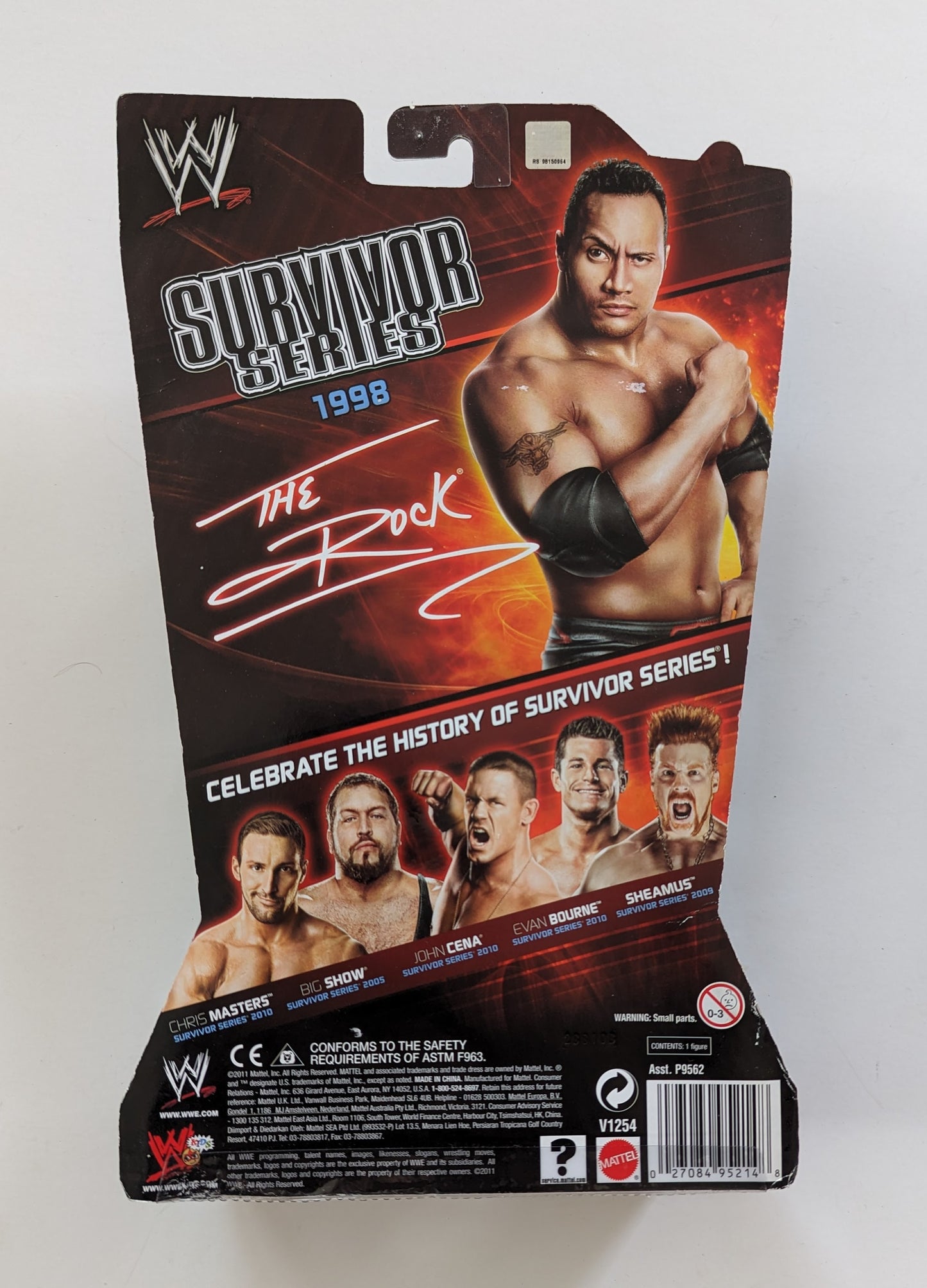 Basic Survivor Series Heritage 2 The Rock