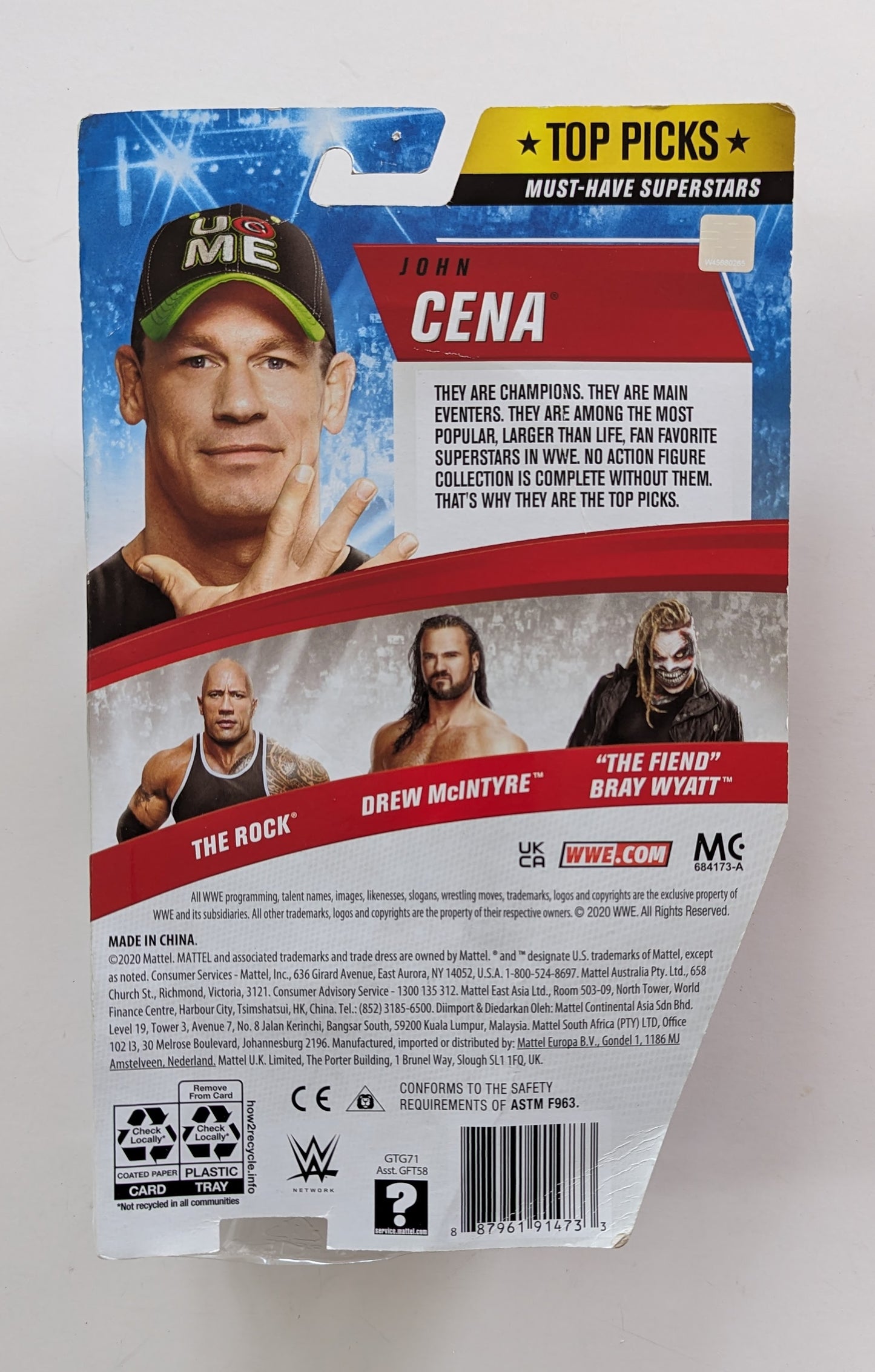 Main Event (Basic) Top Picks 2021 John Cena