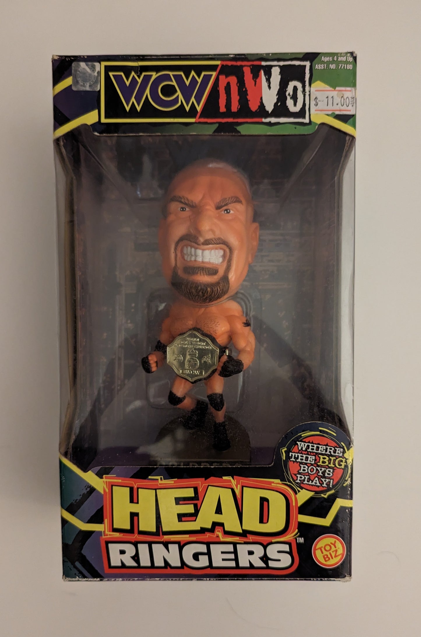 WCW Toybiz Head Ringers 1 Goldberg