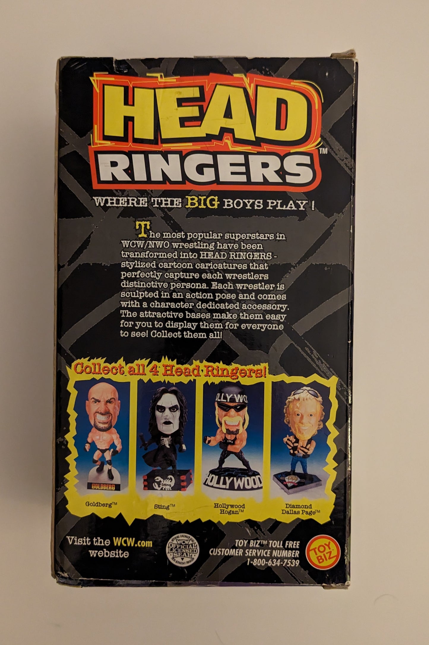 WCW Toybiz Head Ringers 1 Goldberg