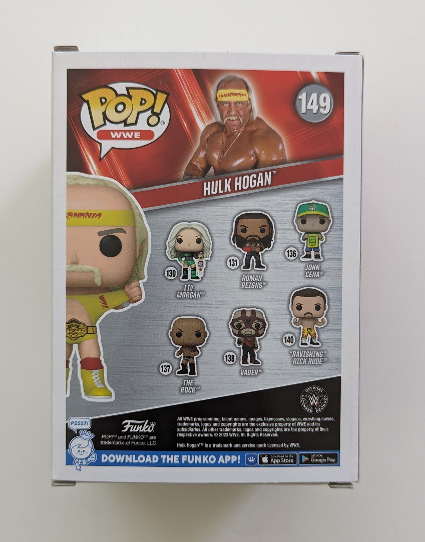 Funko Wrestling POP! Hulk Hogan (#149)