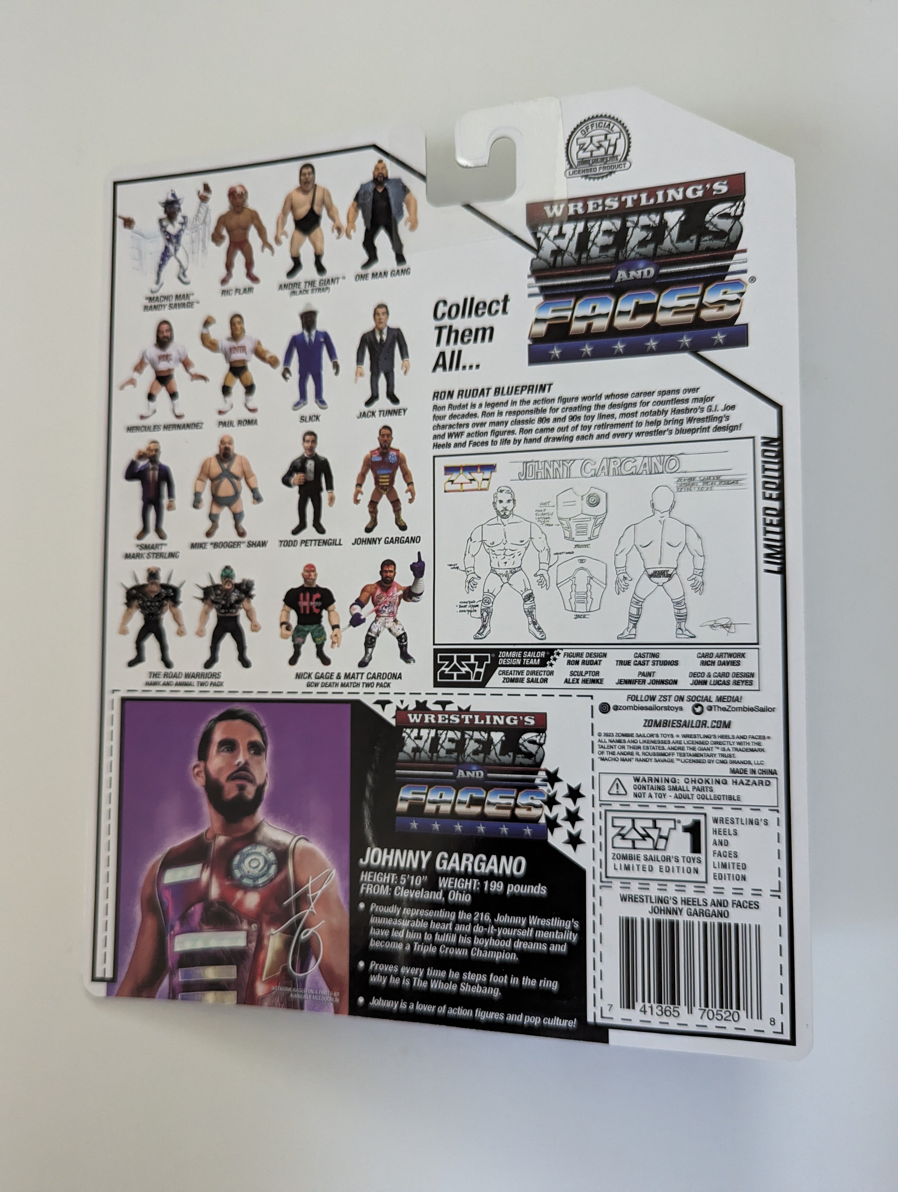 Zombie Sailor Heels & Faces Exclusive Johnny Gargano – J+J
