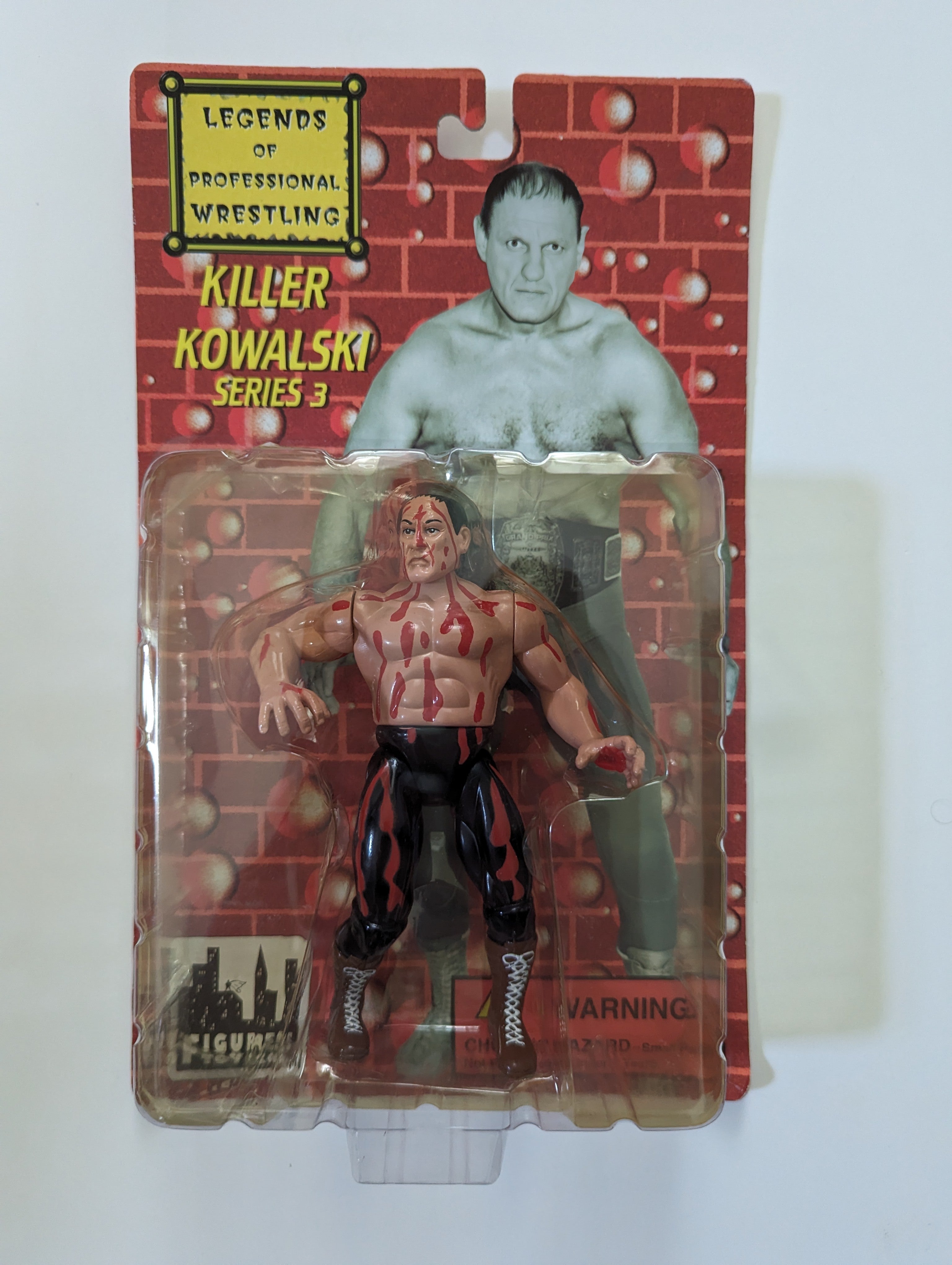 FTC Legends of Professional Wrestling 3 Killer Kowalski *BLOODY