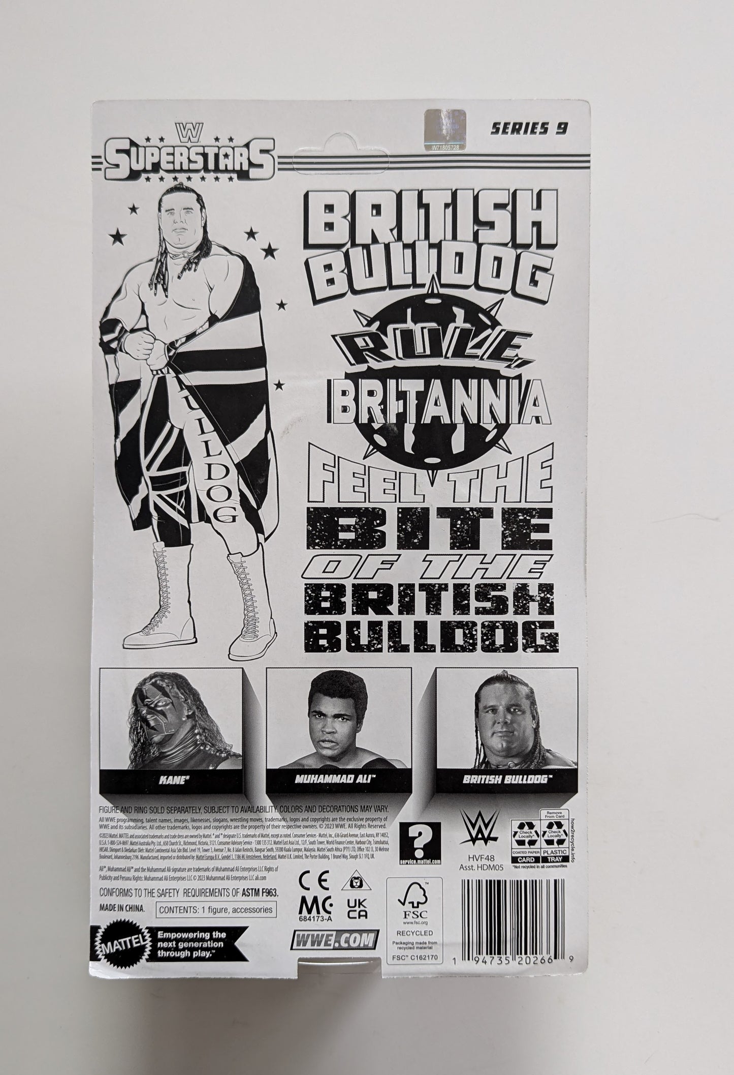 WWE Superstars 9 British Bulldog