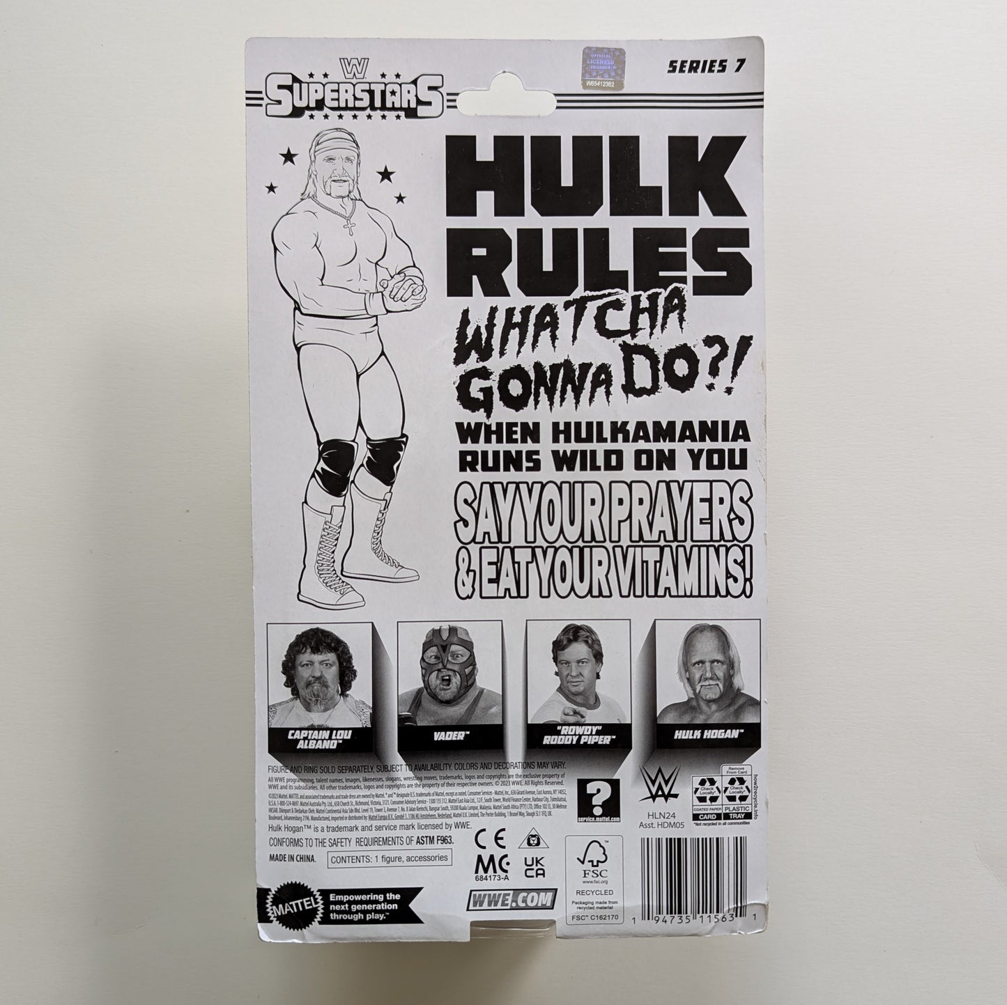 WWE Superstars 7 Hulk Hogan