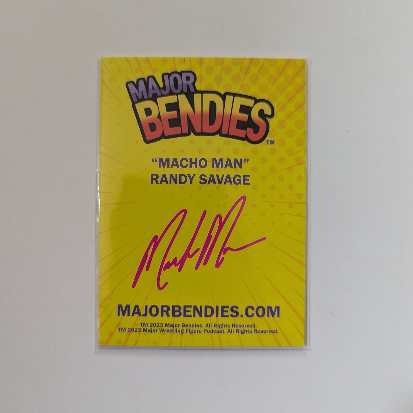 Major Bendies J+J Figures Exclusive 'Macho Man' Randy Savage