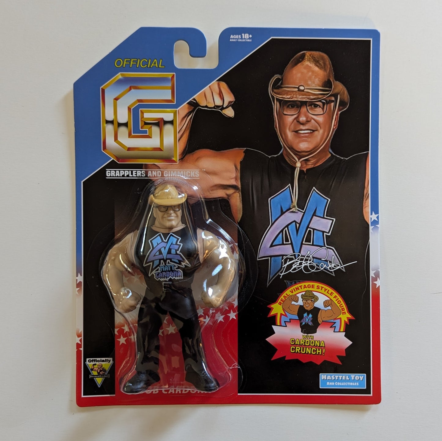 Hasttel Toys Grapplers & Gimmicks Bob Cardona