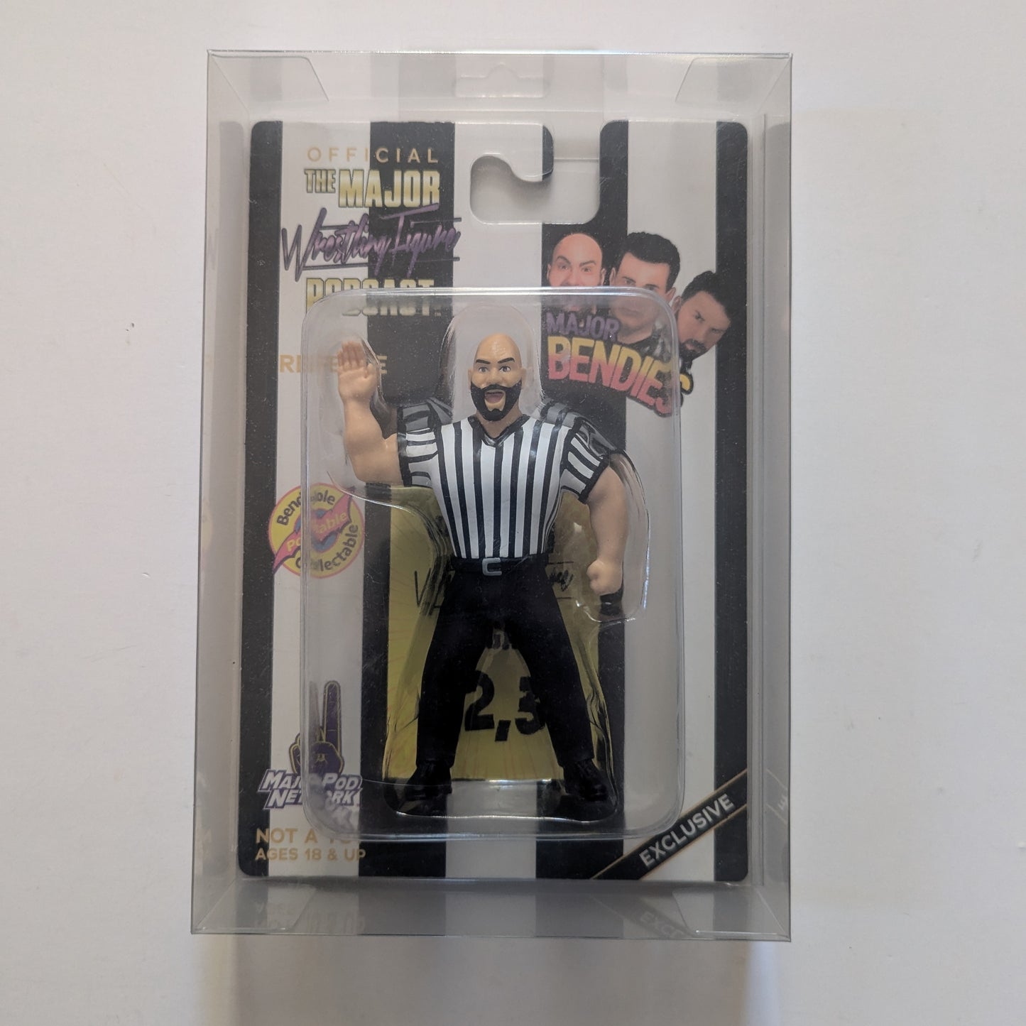 Major Bendies Figure Defender / Protective Case