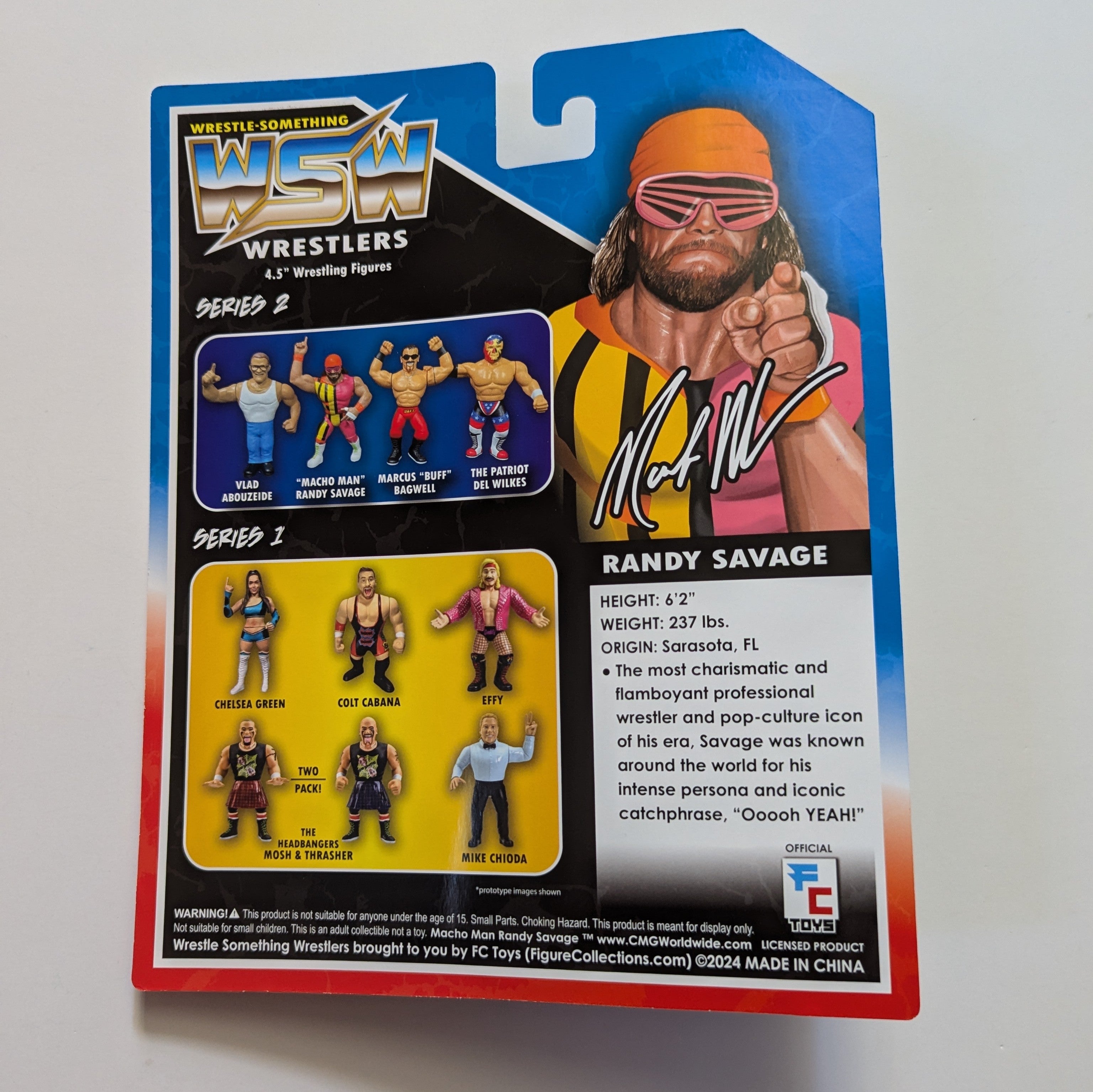 Figure Collections (FC) Wrestle Something Wrestlers 2 'Macho Man