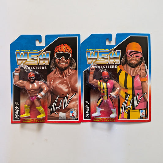 Figure Collections (FC) Wrestle Something Wrestlers 2 'Macho Man' Randy Savage