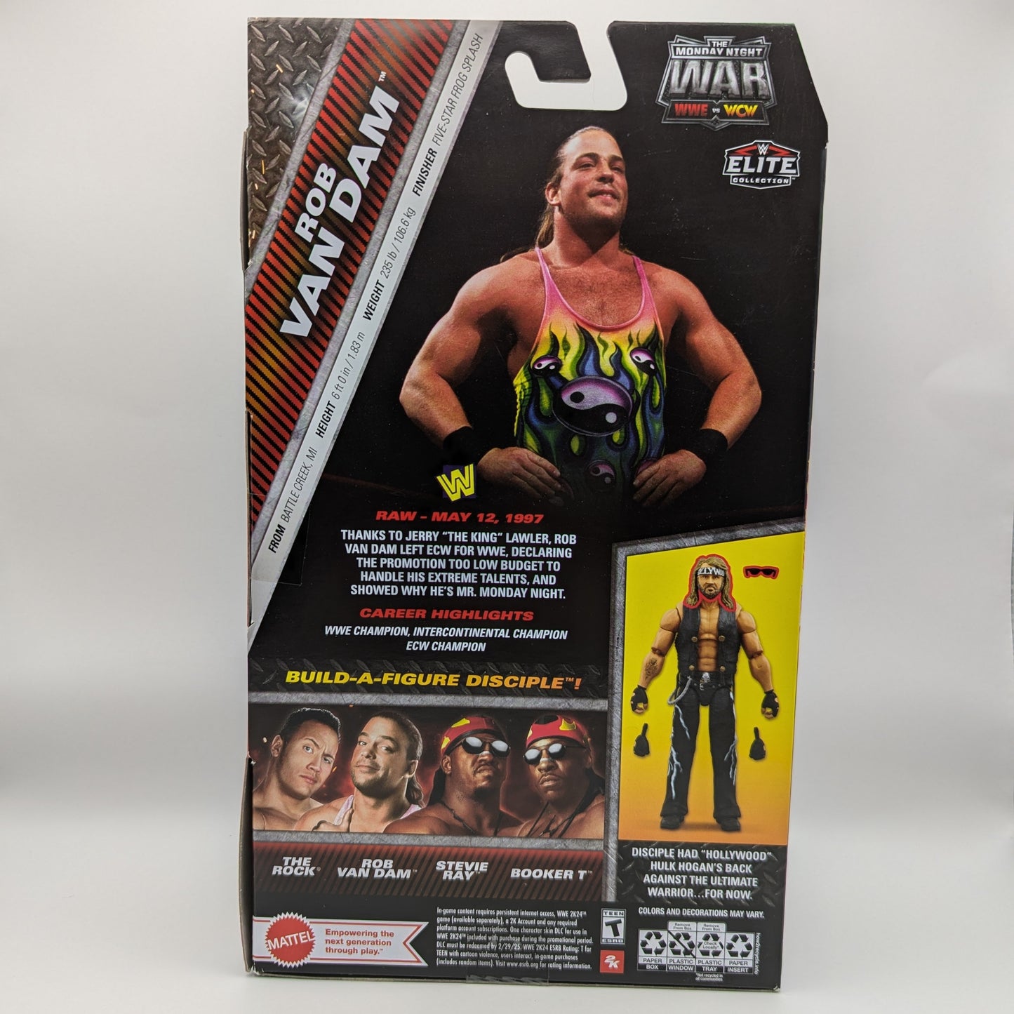 Elite Monday Night Wars 3 Rob Van Dam (RVD)