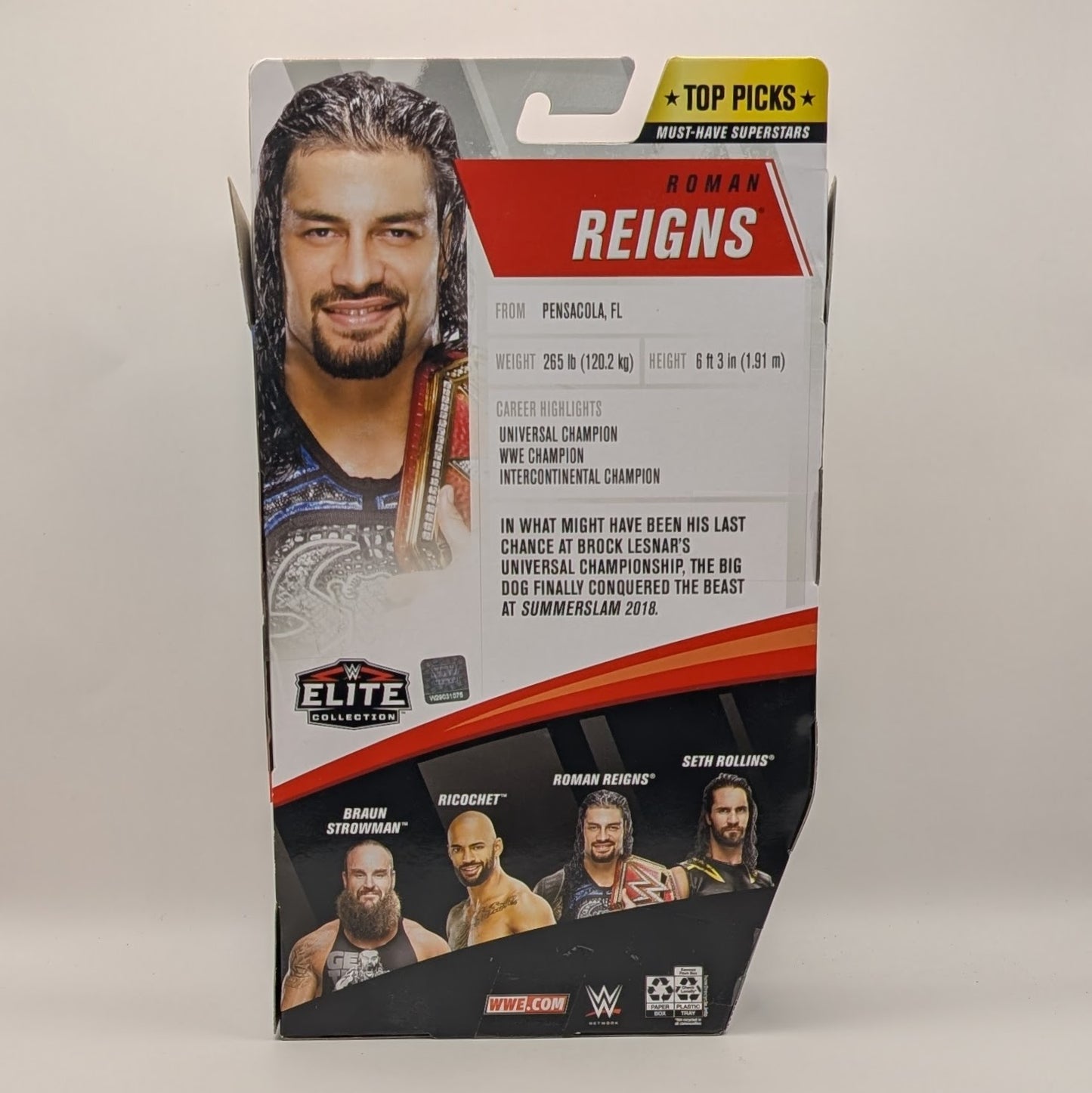 Elite Top Picks 2020 Roman Reigns