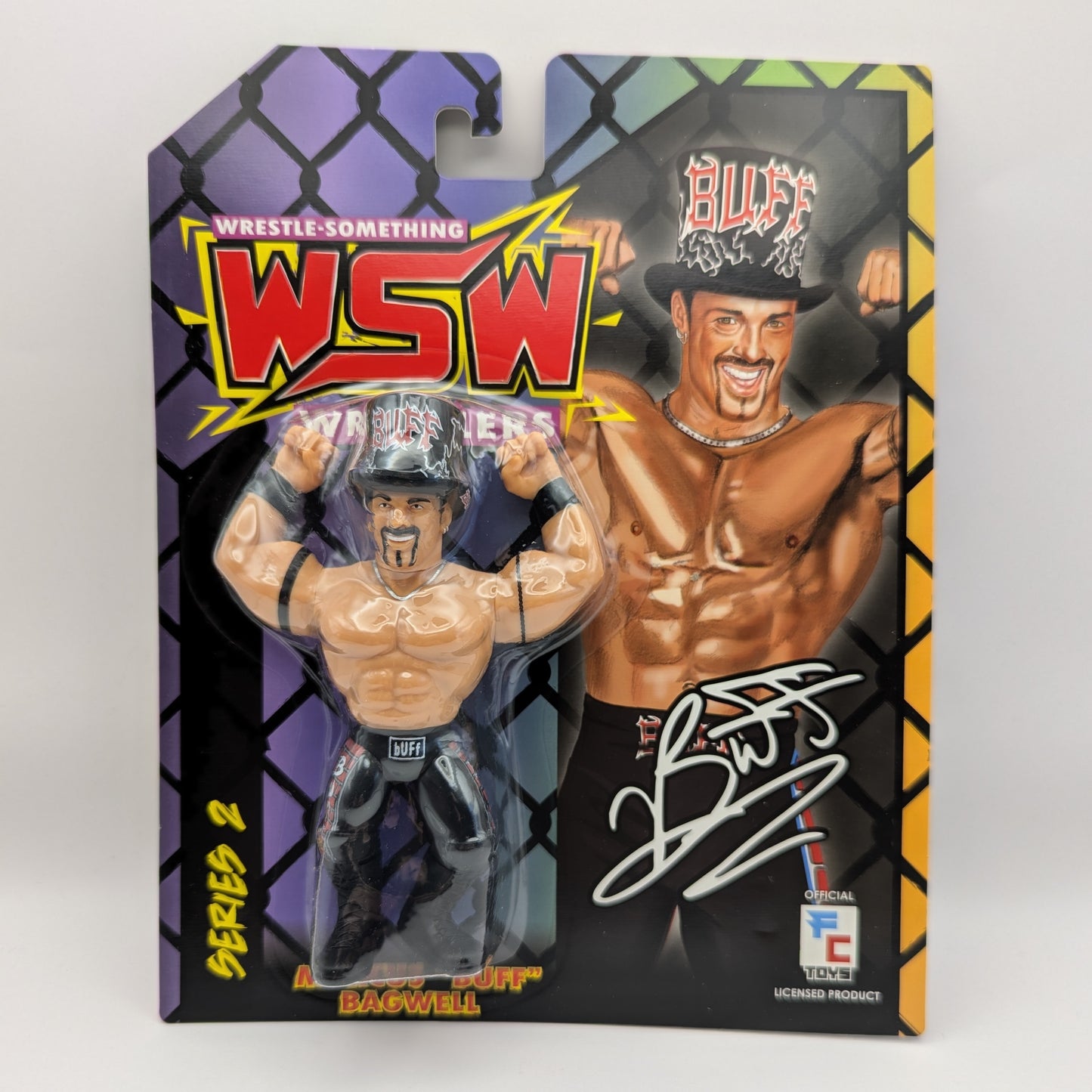 Figure Collections (FC) Wrestle Something Wrestlers 2 Marcus 'Buff' Bagwell