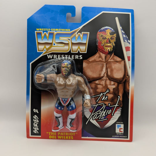 Figure Collections (FC) Wrestle Something Wrestlers 2 'The Patriot' Del Wilkes