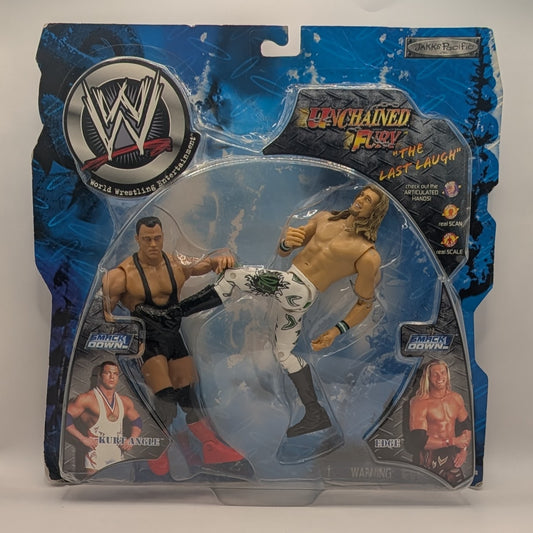 R-3 Unchained Fury 2-Packs 'The Last Laugh' Kurt Angle vs. Edge