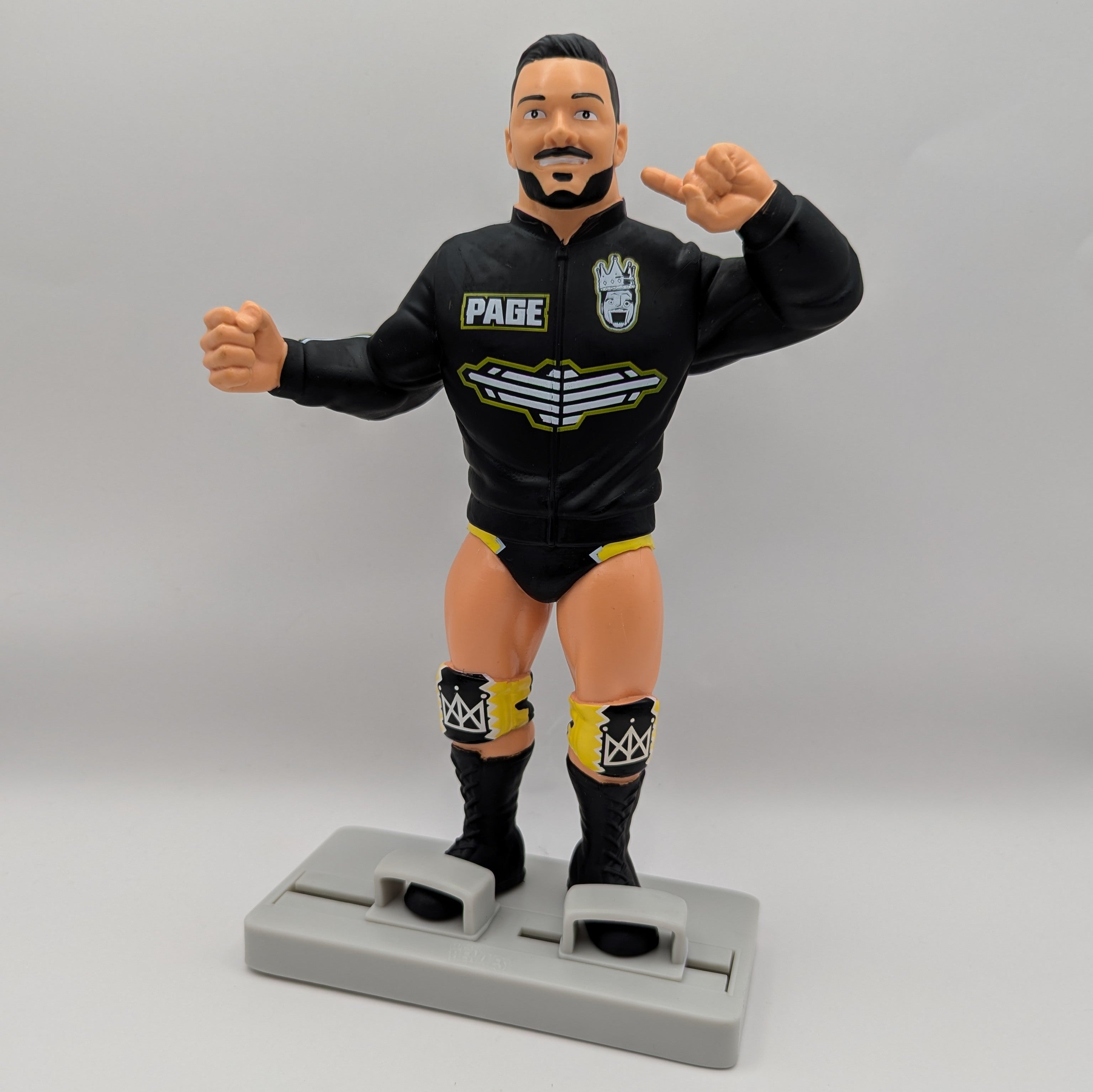 Major Wrestling Figure Podcast Big Rubber Guys 8 Ethan Page – J+J