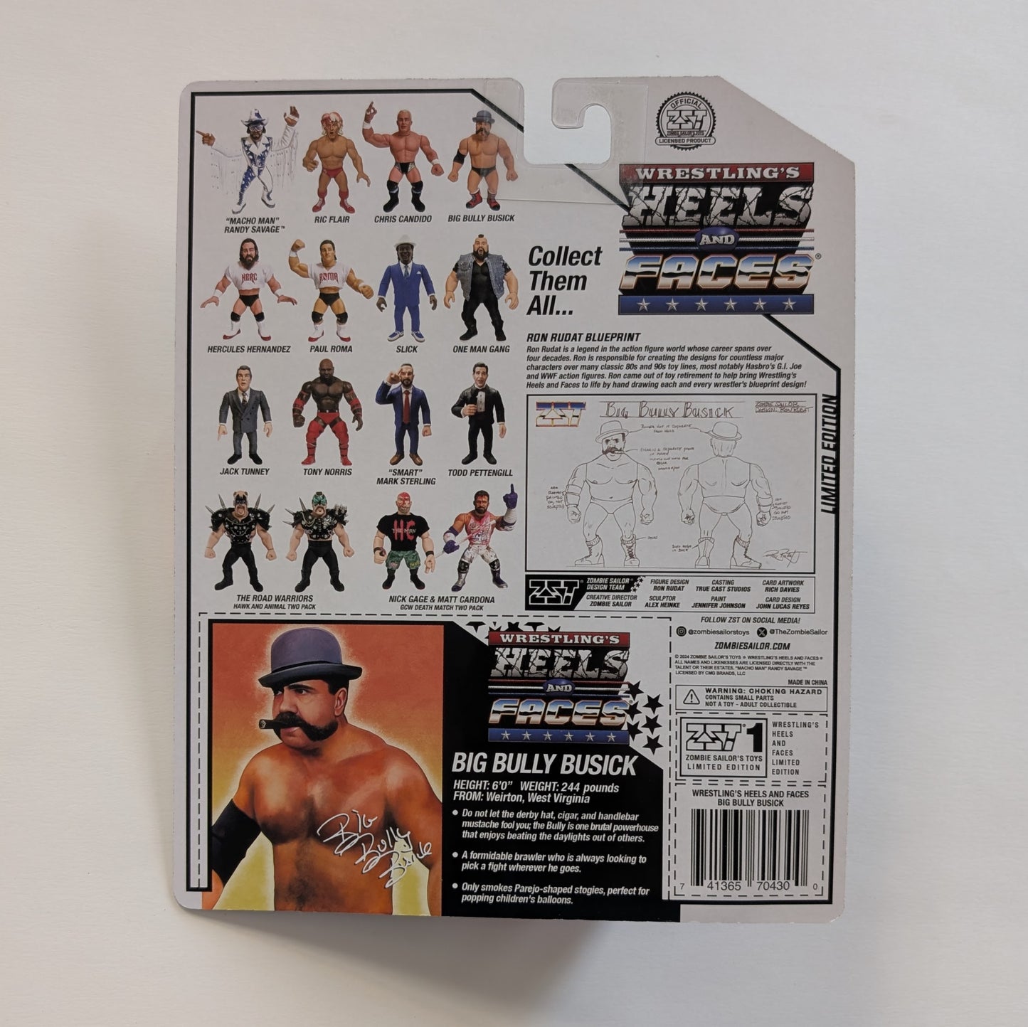 Zombie Sailor Heels & Faces 2024 SDCC Exclusive Big Bully Busick