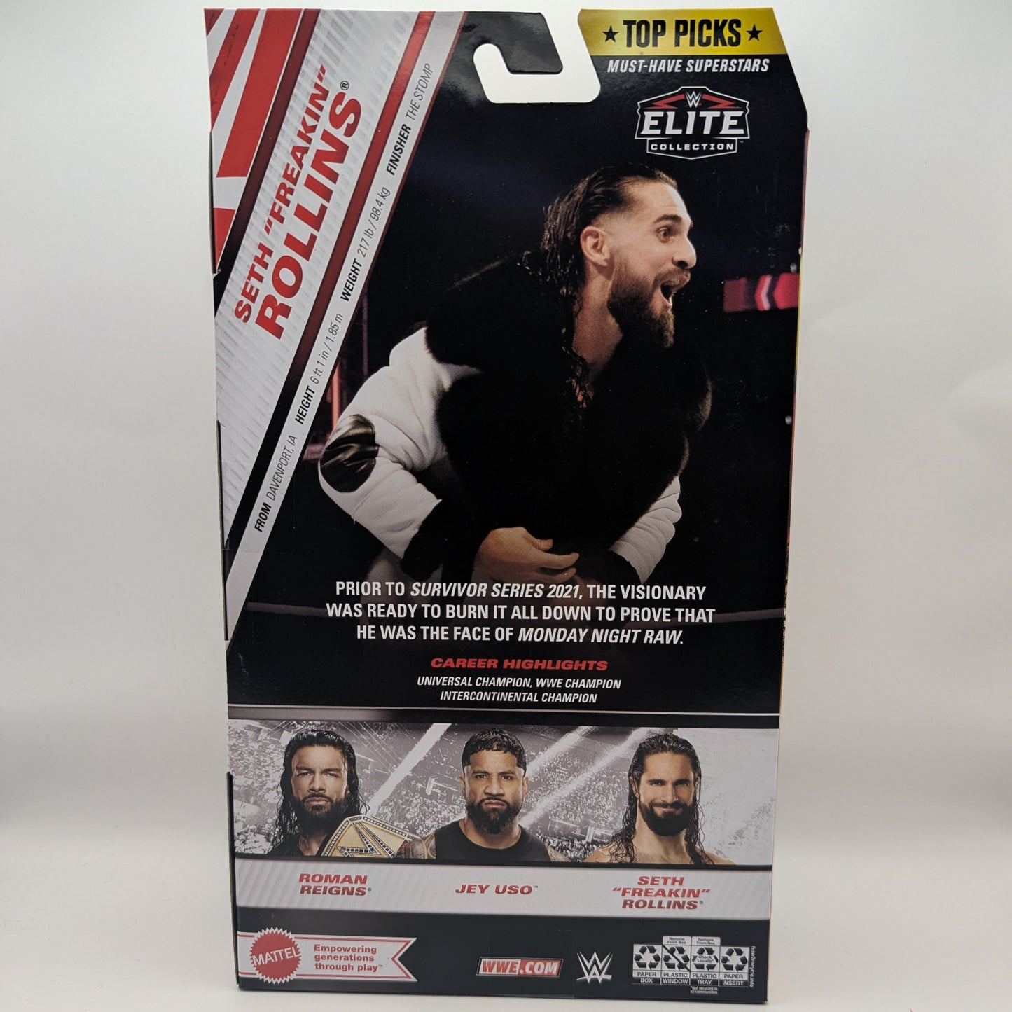 Elite Top Picks 2025 Wave 1 Seth Rollins