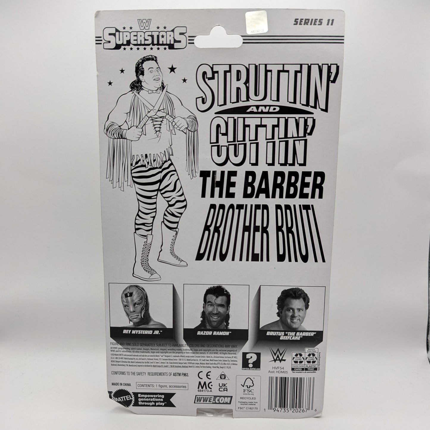 WWE Superstars 11 Brutus 'The Barber' Beefcake