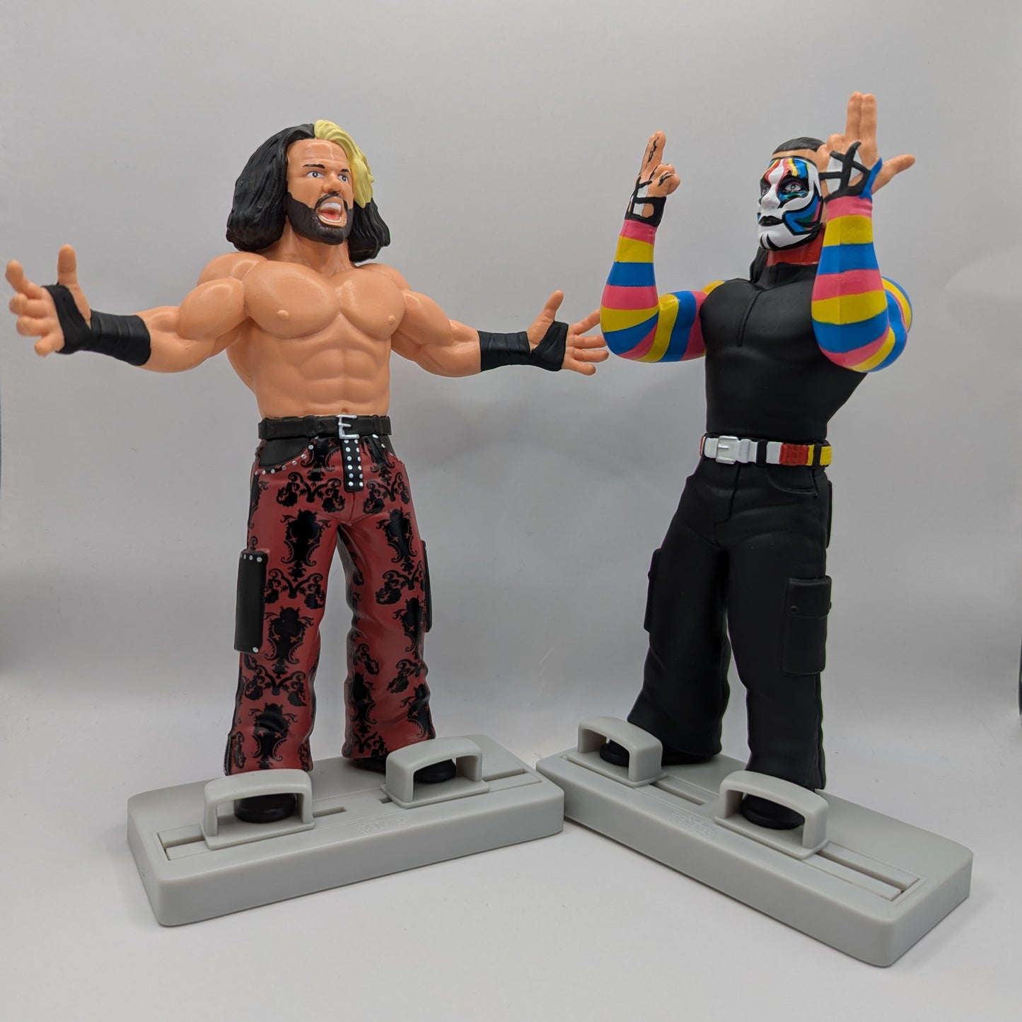 Major Big Rubber Guys The Hardy Boyz Bundle (Series 8 Matt Hardy & Series 9 Jeff Hardy)