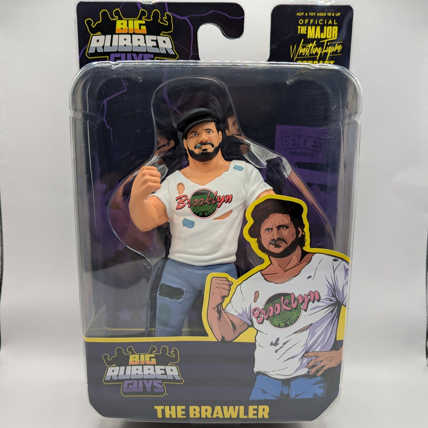 Major Big Rubber Guys 9 Bundle of 3 (Brawler, Harley Race, & Jeff Hardy)