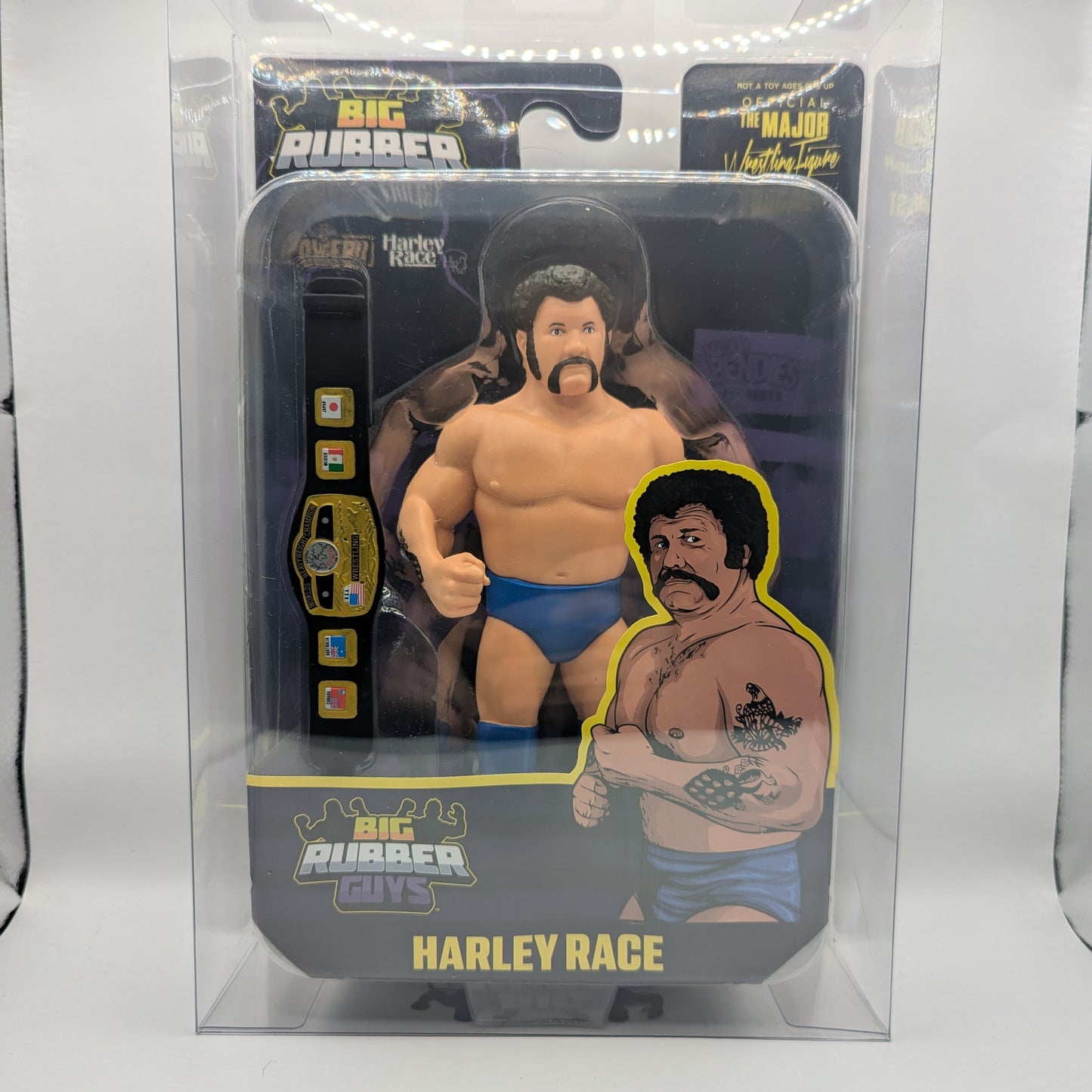 Major Big Rubber Guys 9 Bundle of 3 (Brawler, Harley Race, & Jeff Hardy)