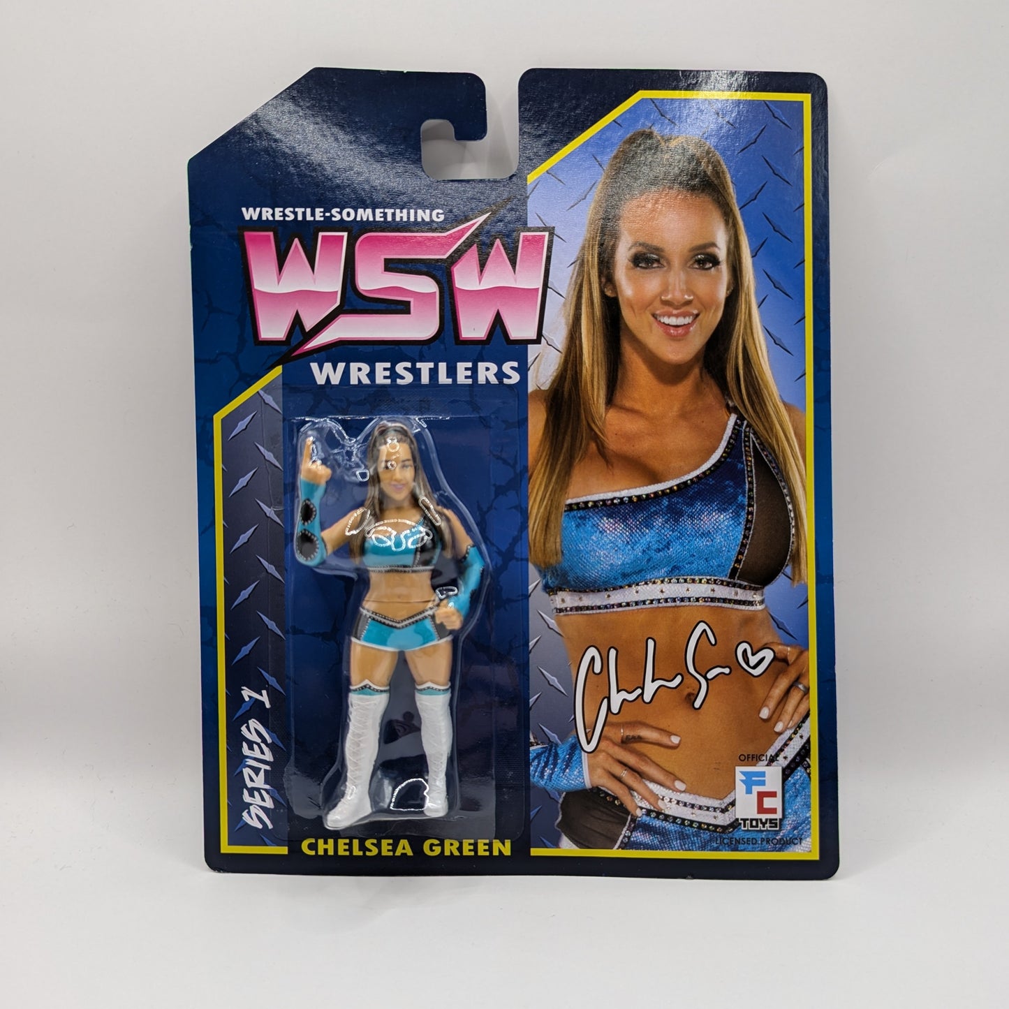Figure Collections (FC) Wrestle Something Wrestlers 1 Chelsea Green