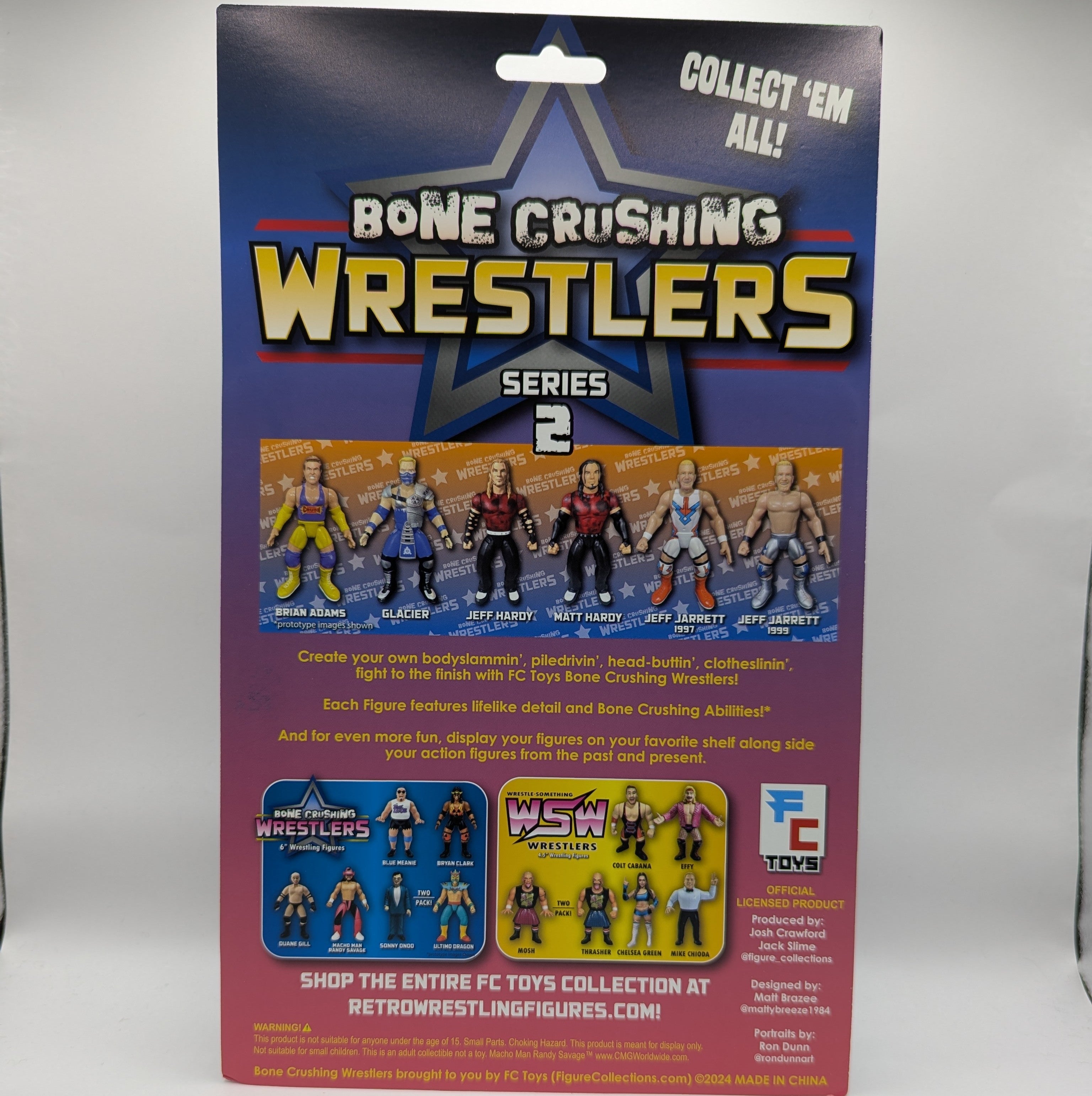 Figure Collections (FC) Bone Crushing Wrestlers (BCW) 2 Jeff