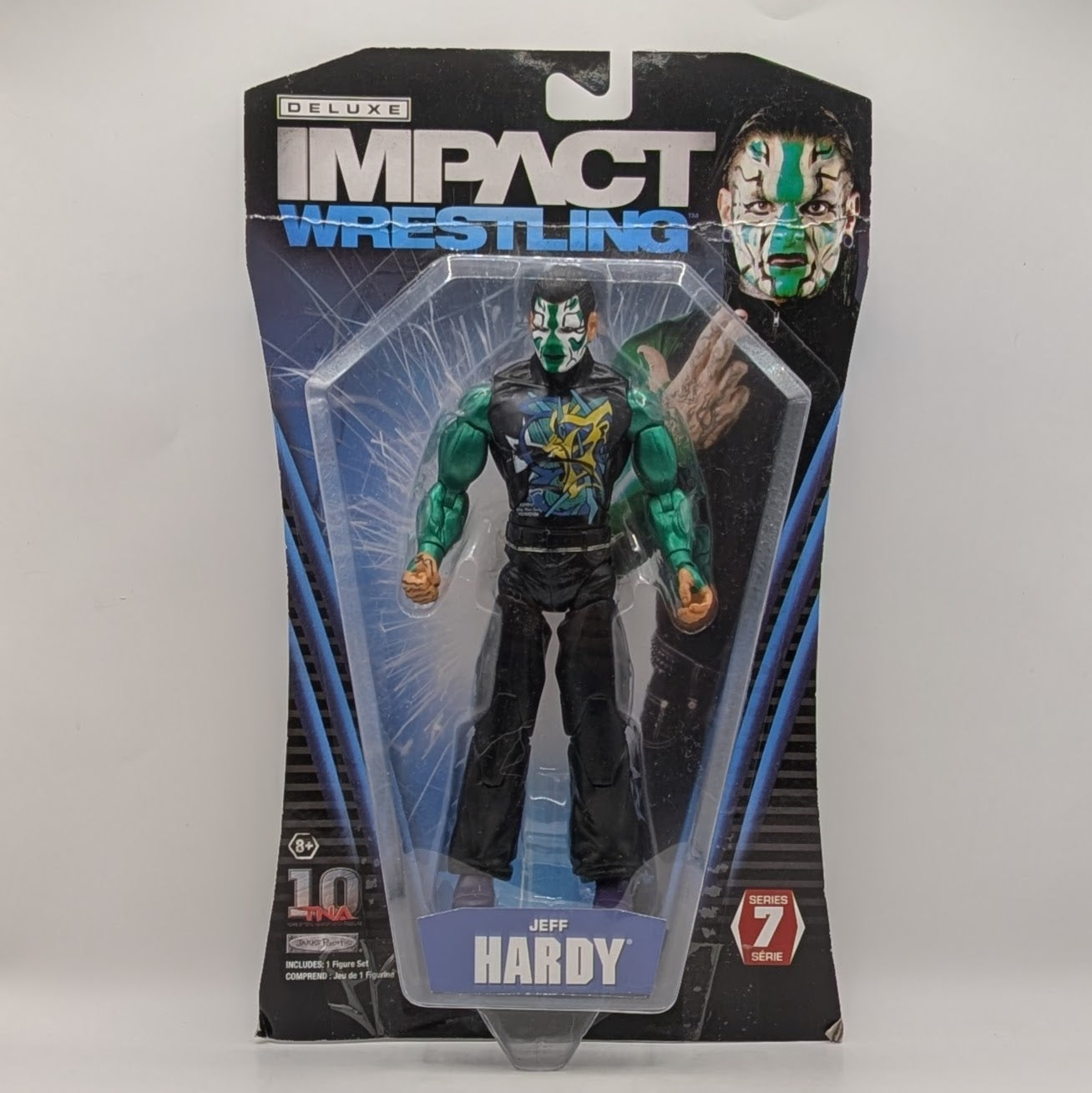 TNA Jakks Deluxe Impact! 7 Jeff Hardy