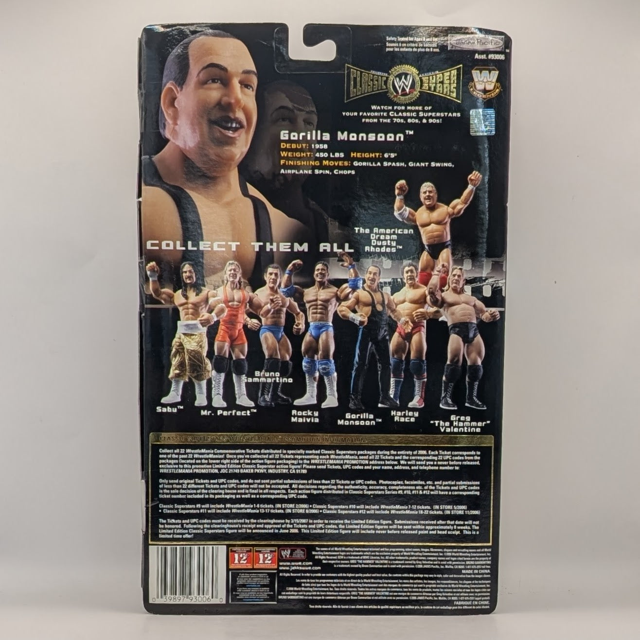Classic Superstars 10 Gorilla Monsoon