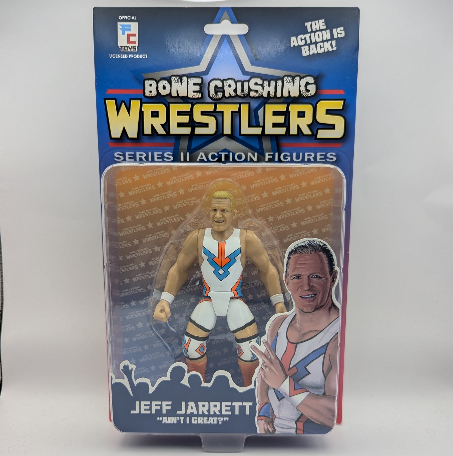 Figure Collections (FC) Bone Crushing Wrestlers (BCW) 2 Jeff Jarrett