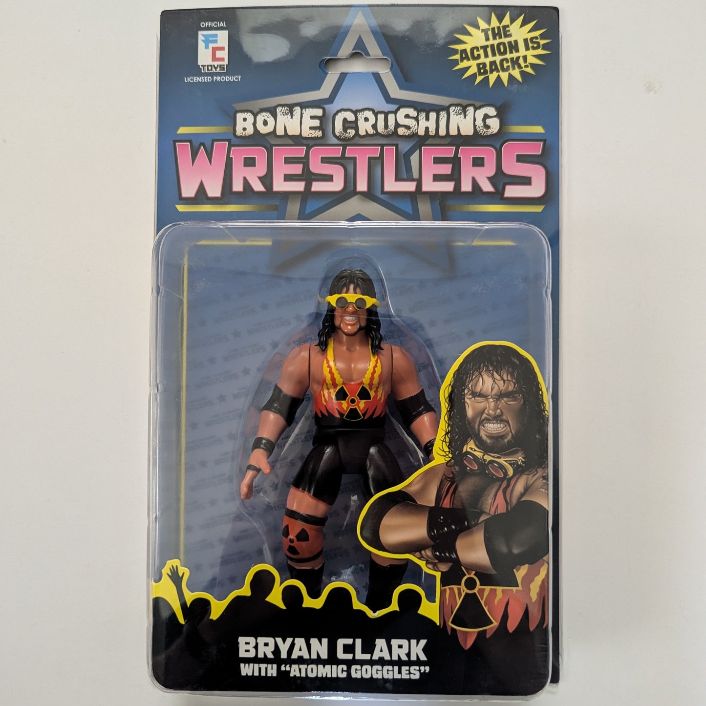 Figure Collections (FC) Bone Crushing Wrestlers (BCW) 1 Bryan Clark