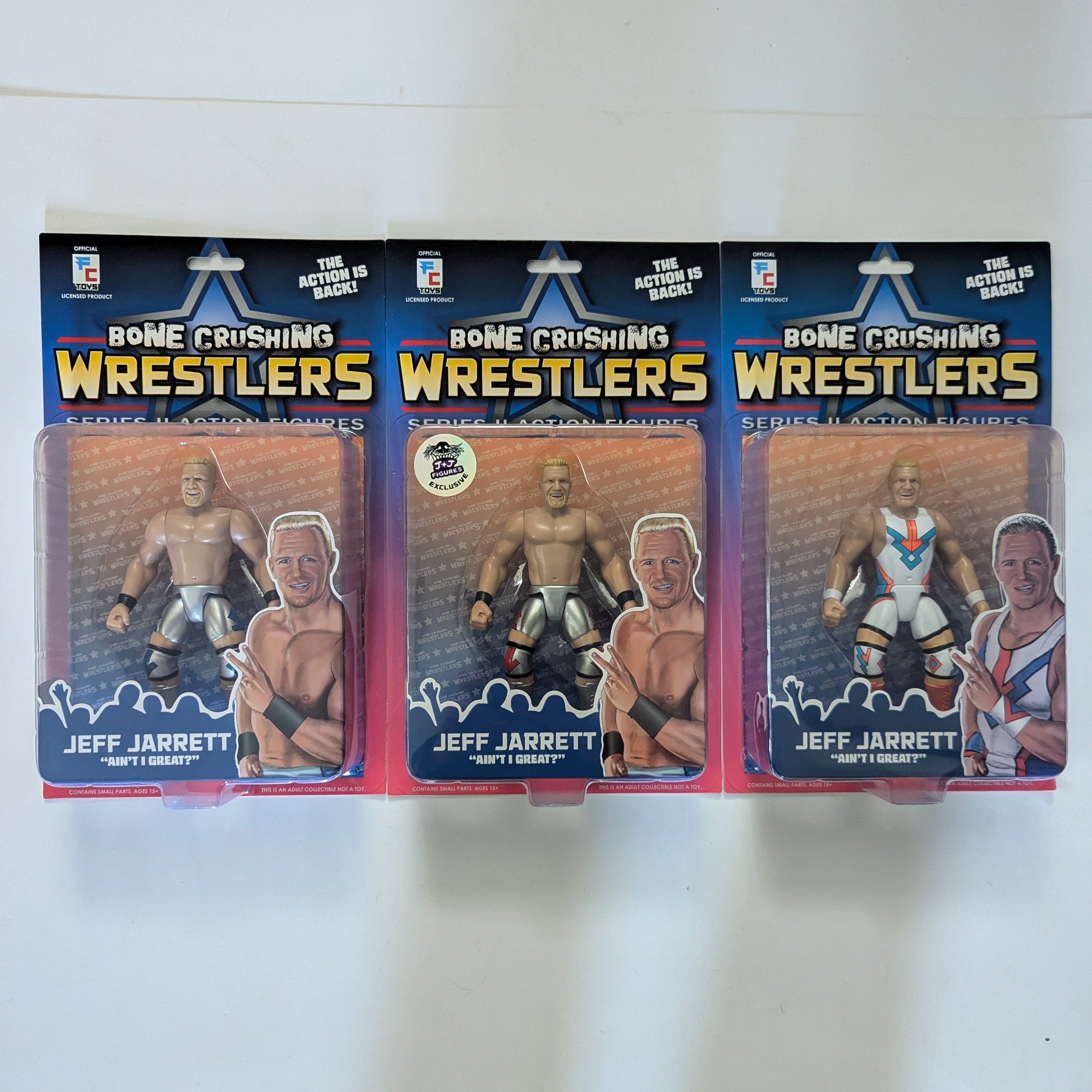 Figure Collections (FC) Bone Crushing Wrestlers (BCW) J+J
