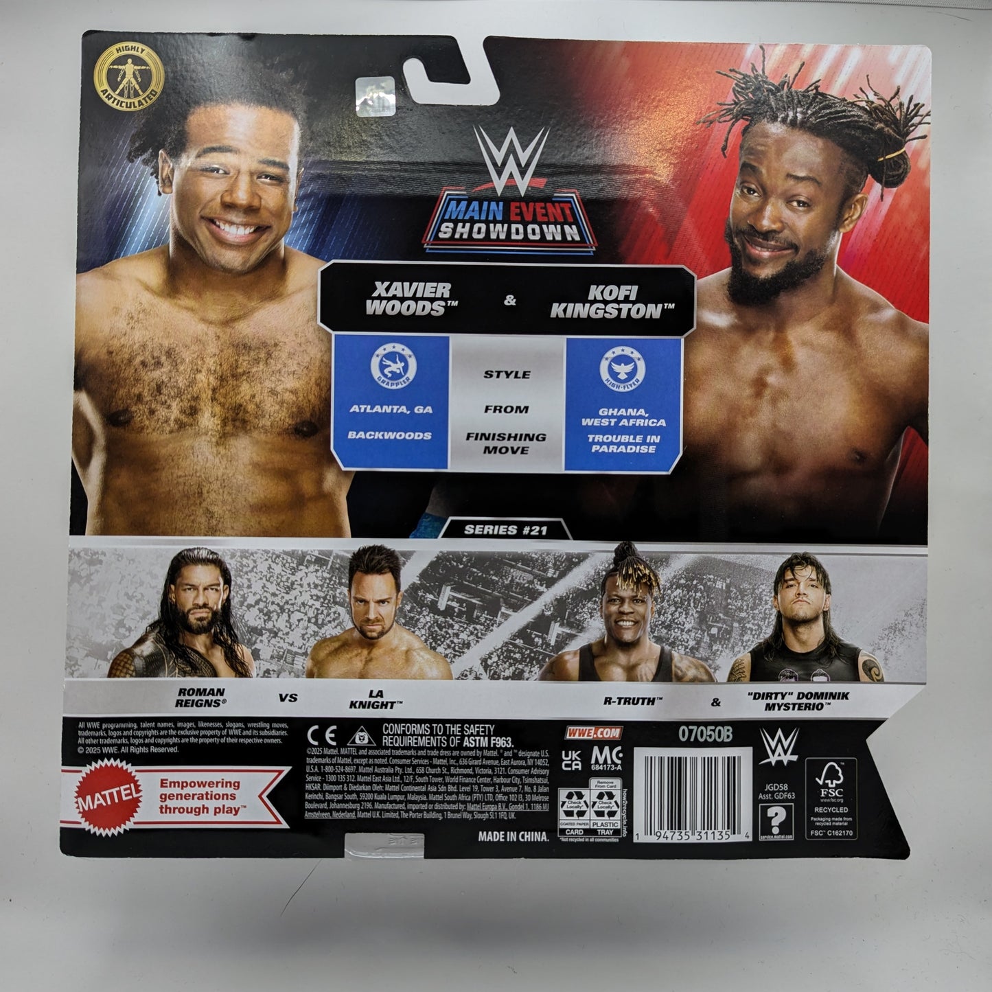 Main Event Showdown 21 The New Day (Xavier Woods & Kofi Kingston)