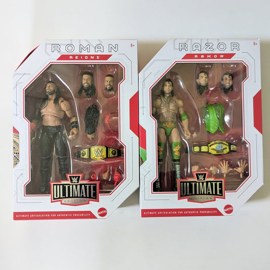 Ultimate Edition Greatest Hits 6 - Set of 2 (Razor Ramon & Roman Reigns)