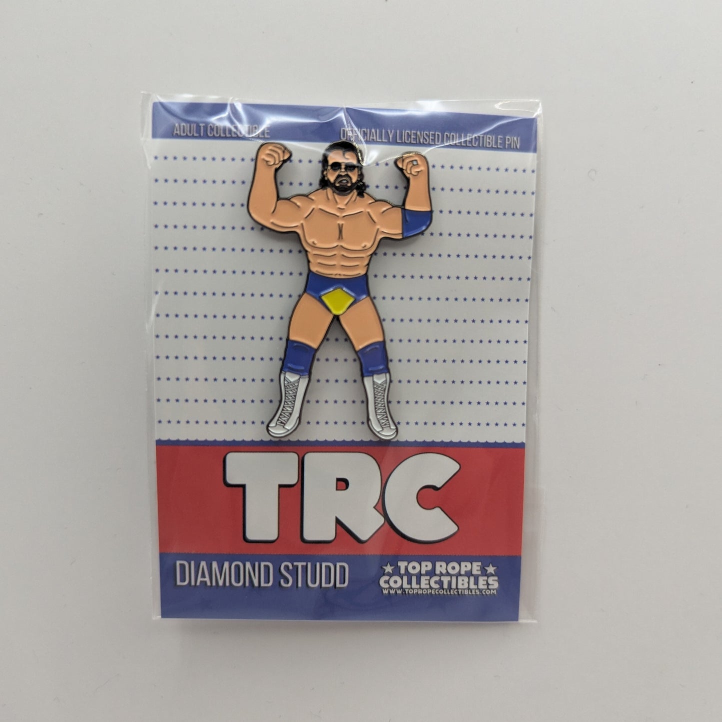 Top Rope Collectibles Diamond Studd 2in Enamel Pin