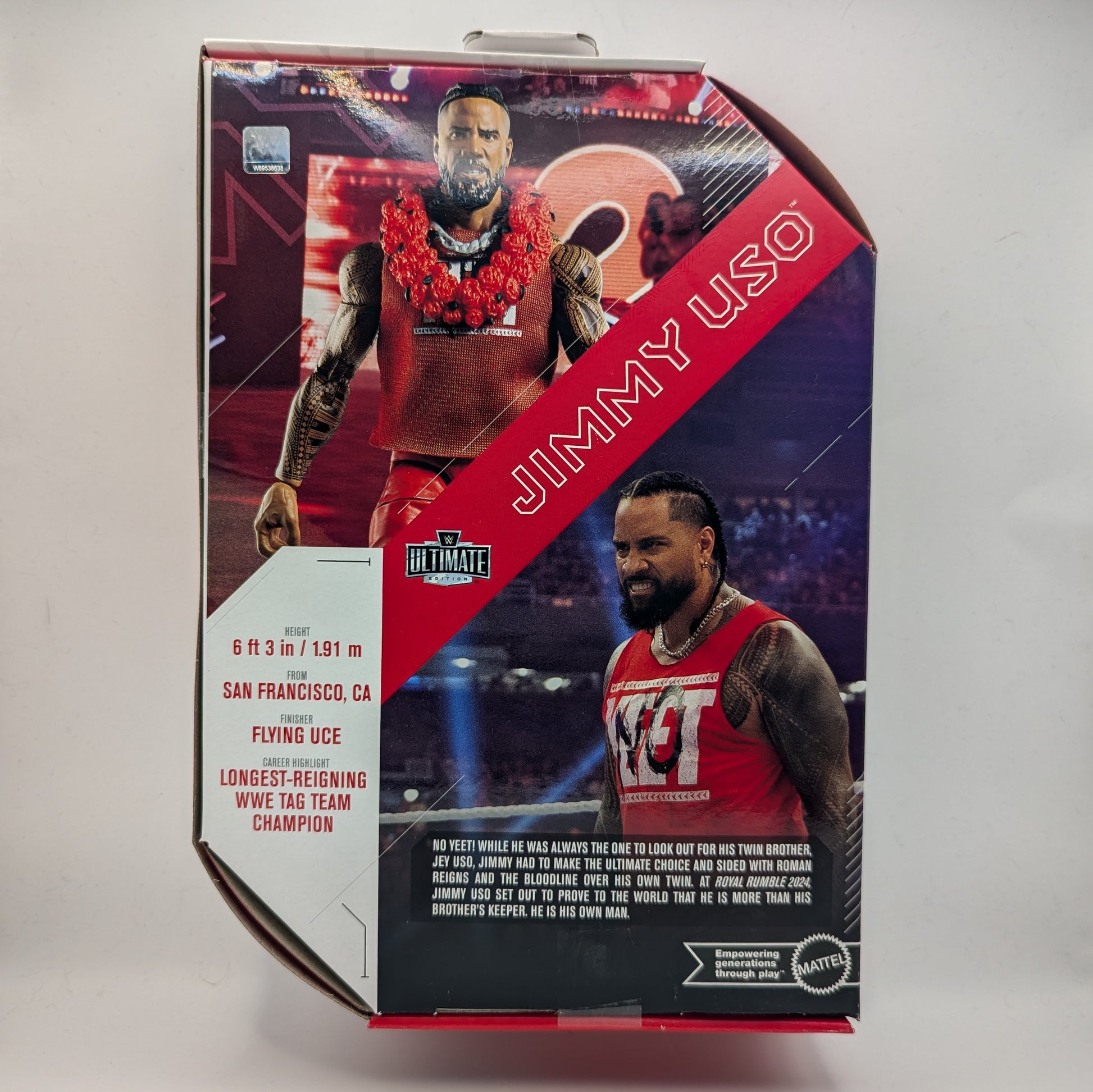 WWE Championship Showdown Series 6 Jimmy & Jey Uso Figures 2021 Mattel NRFP - We-R-Toys WWE Championship Showdown Series 6 Jimmy & Jey Uso Figures 2021 Mattel NRFP - We-R-Toys