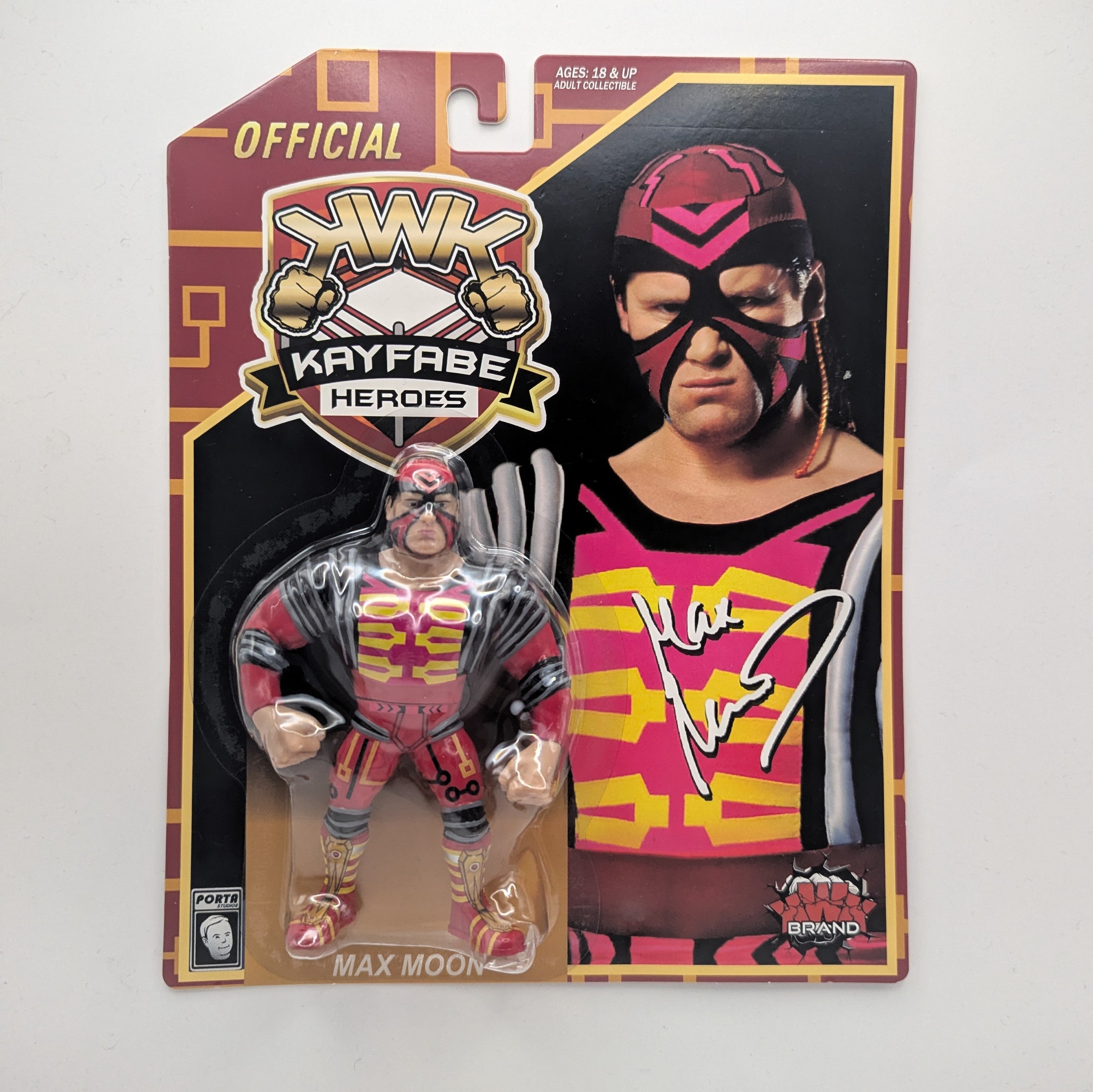 KWK 2025 Kayfabe Heroes Max Moon – J+J Figures