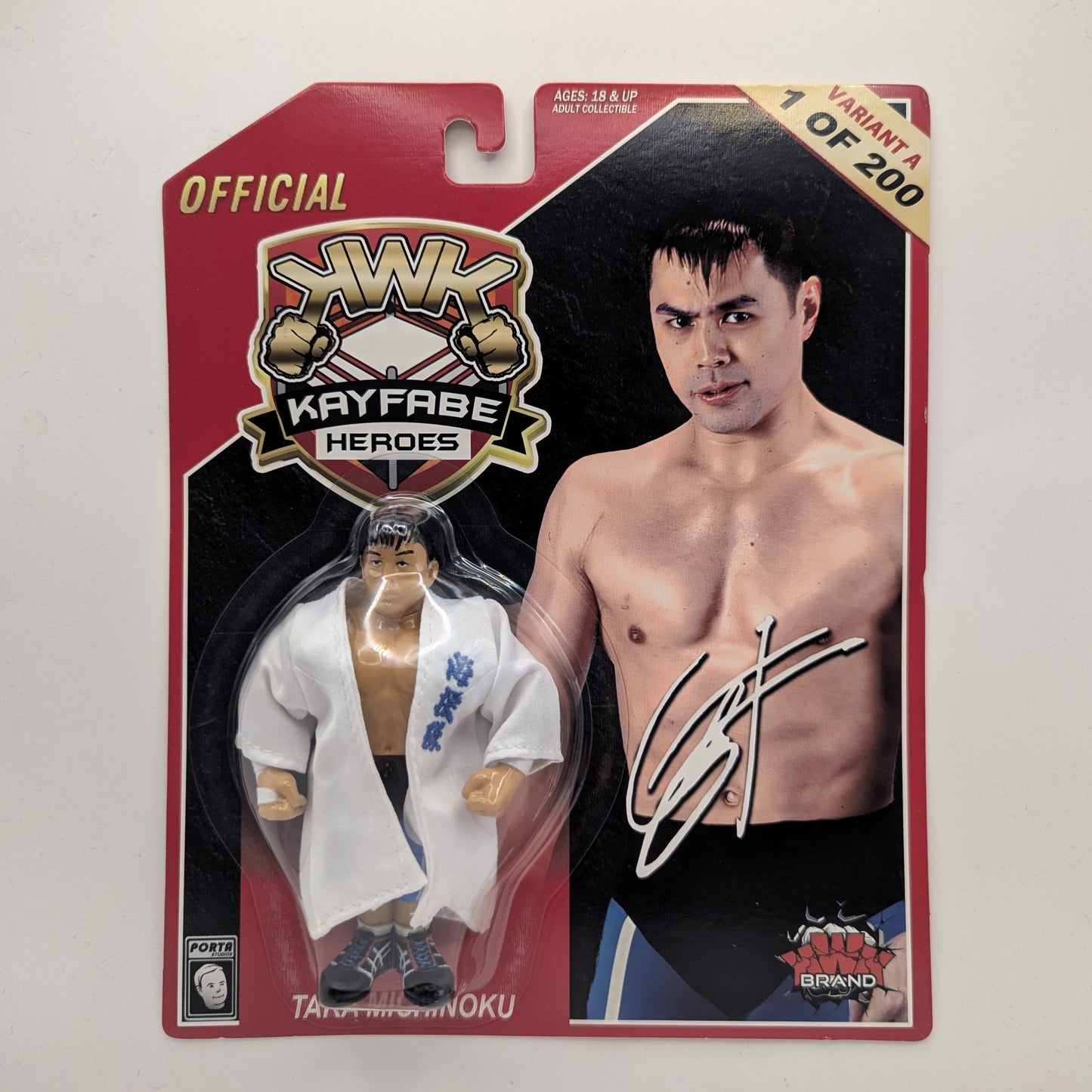 KWK Kayfabe Heroes 2 Taka Michinoku