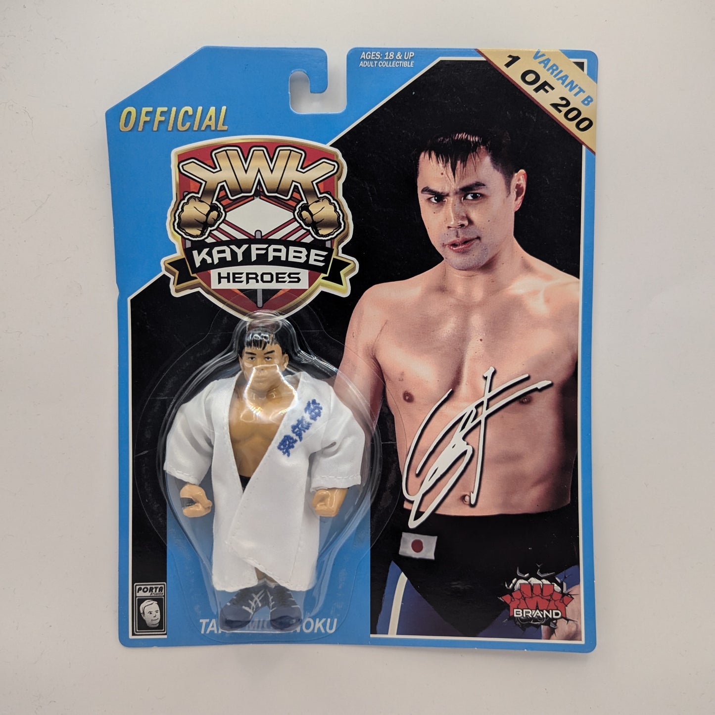 KWK Kayfabe Heroes 2 Taka Michinoku